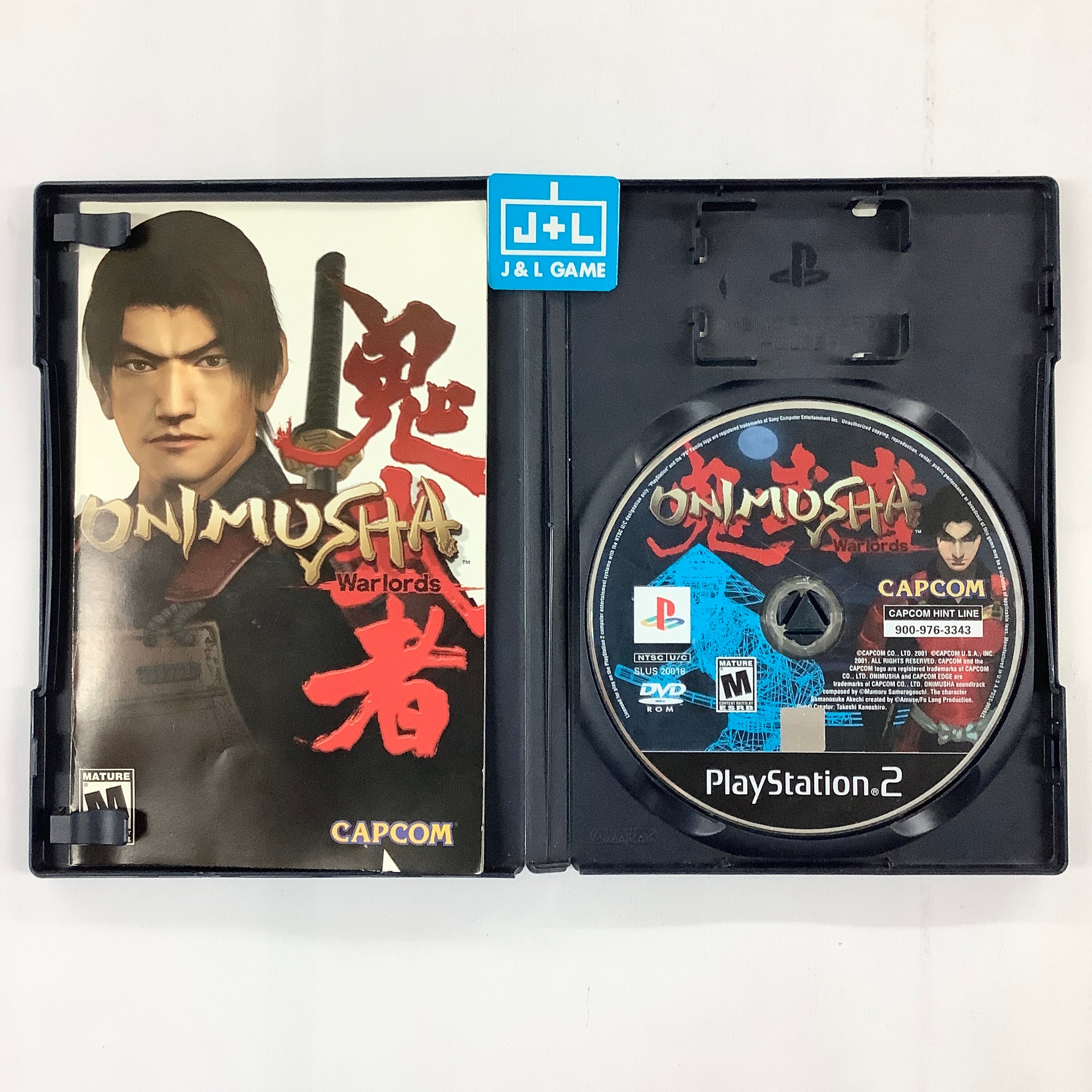 Onimusha: Warlords - (PS2) PlayStation 2 [Pre-Owned] Video Games Capcom   