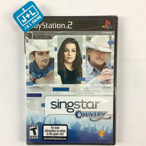 SingStar Country - (PS2) PlayStation 2 Video Games SCEA   