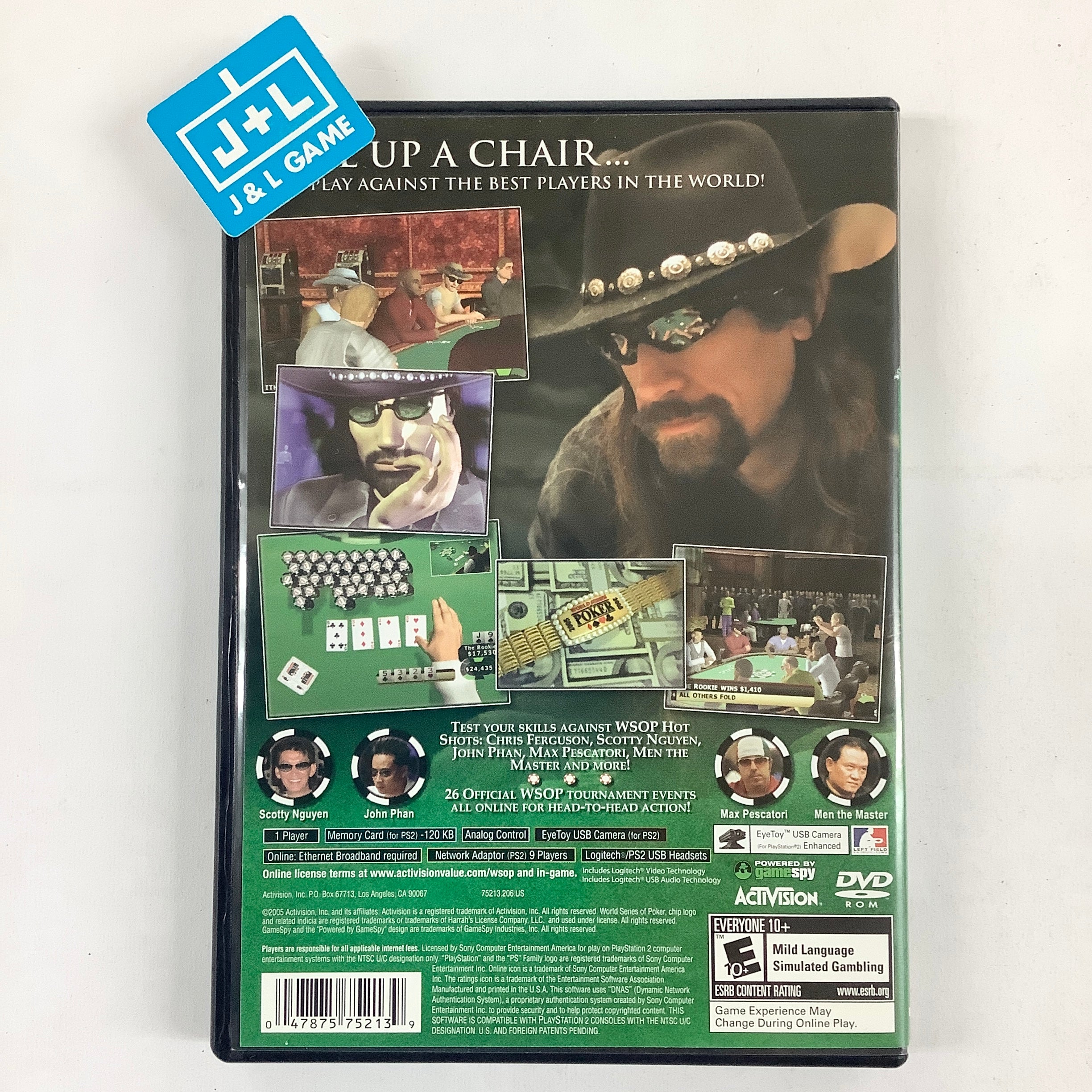 World Series of Poker - (PS2) PlayStation 2 [Pre-Owned] Video Games Activision   