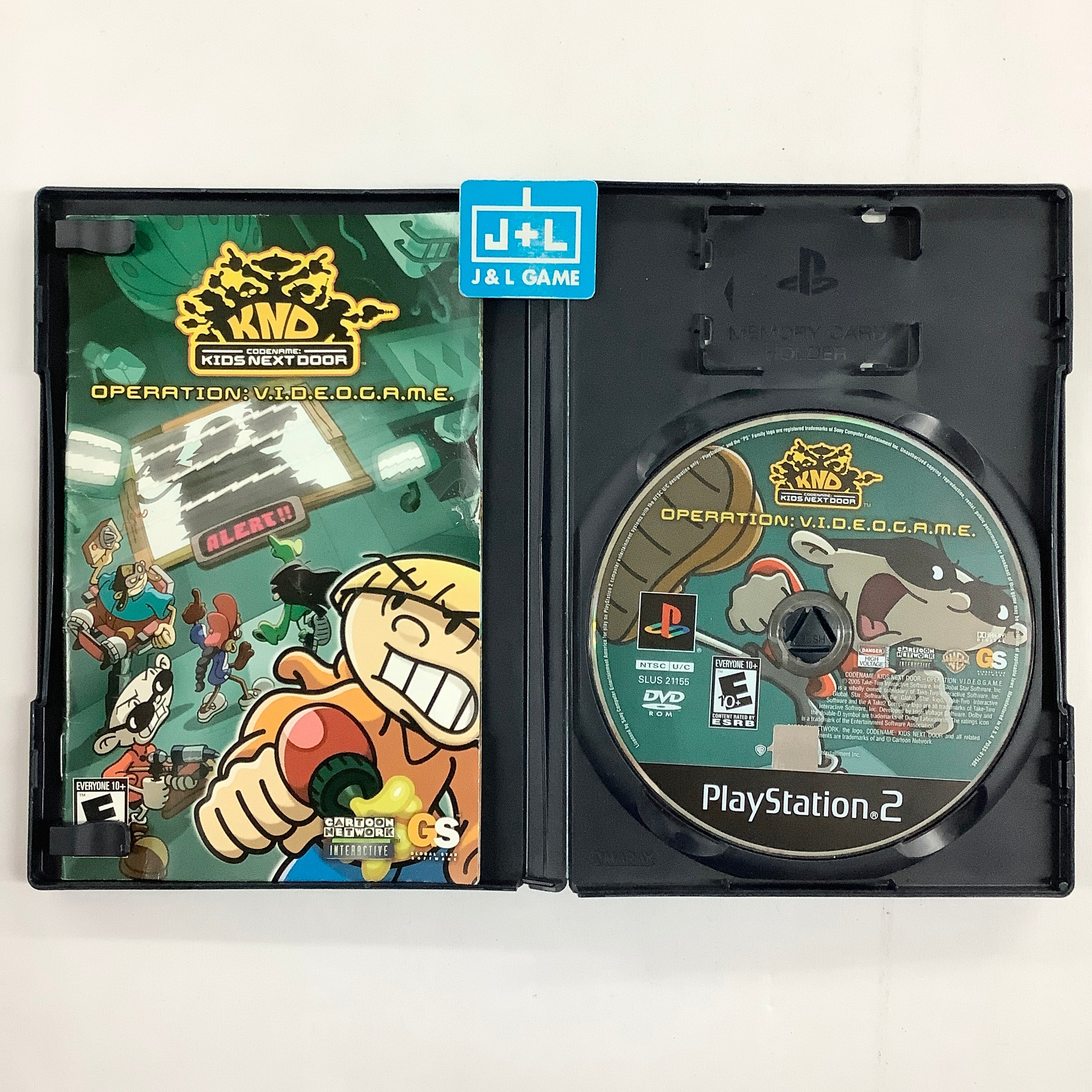 Codename: Kids Next Door: Operation V.I.D.E.O.G.A.M.E. - (PS2) PlayStation 2 [Pre-Owned] Video Games Global Star Software   