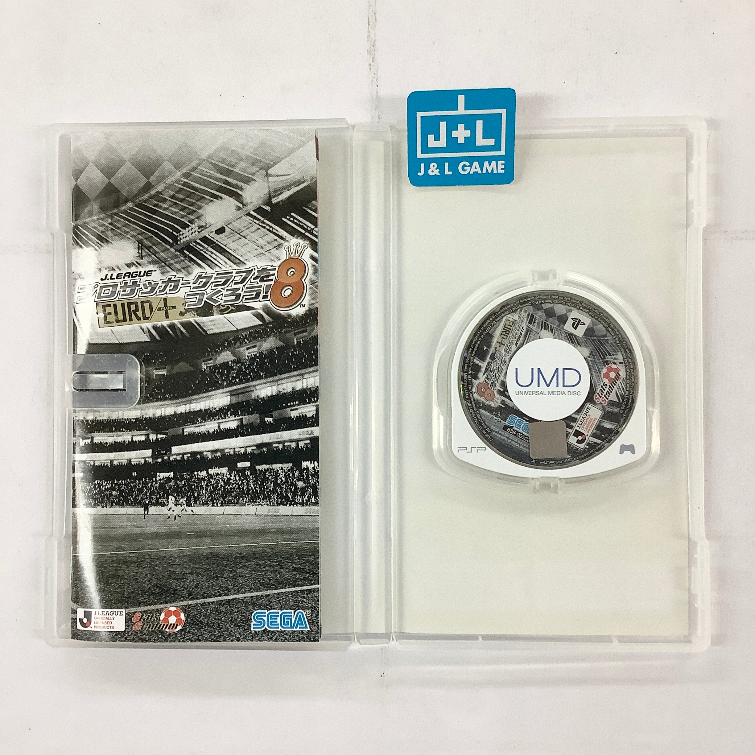 J.League Pro Soccer Club o Tsukurou! 8 Euro Plus - Sony PSP [Pre-Owned] (Japanese Import) Video Games Sega   