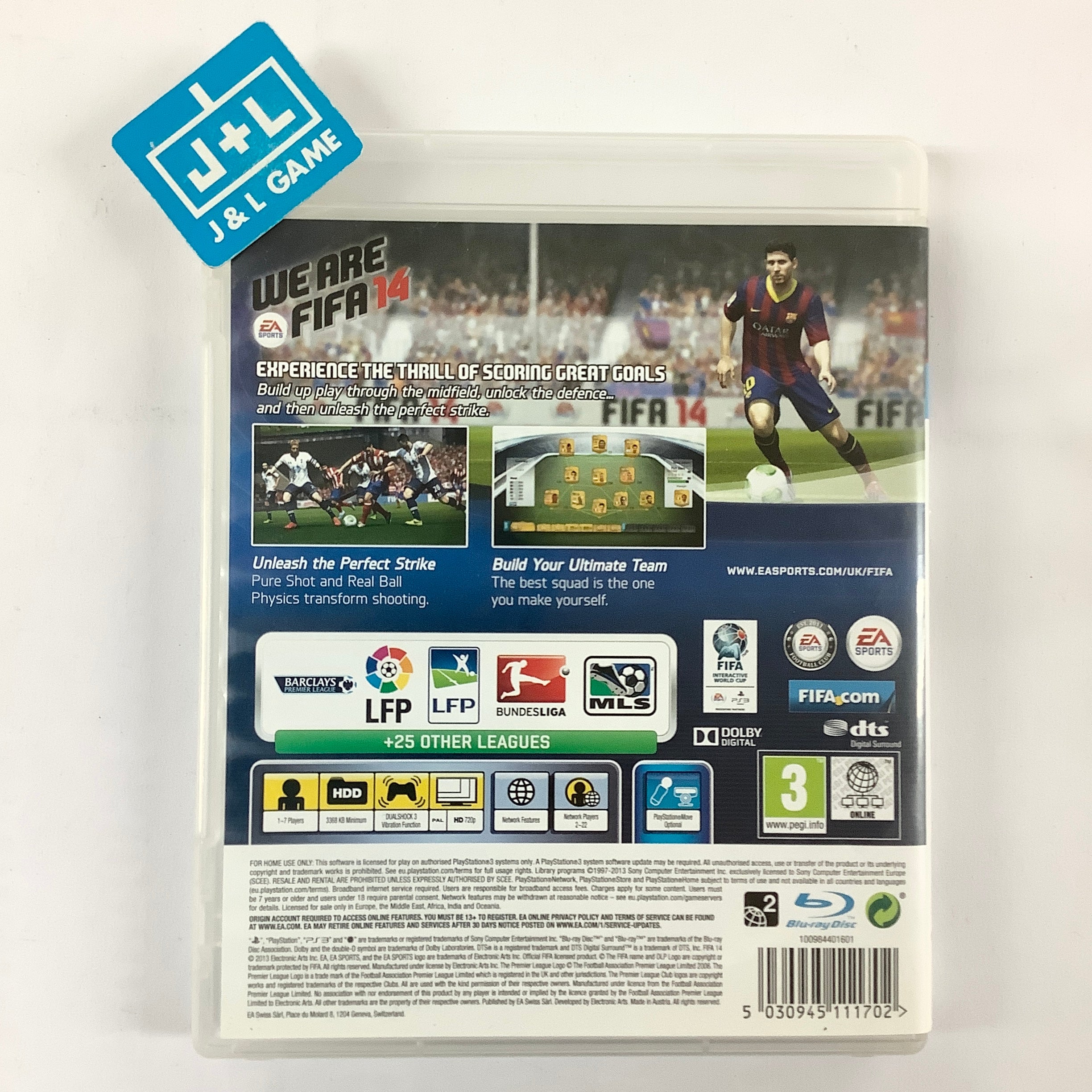 FIFA 14 - (PS3) PlayStation 3 [Pre-Owned] (European Import) Video Games Electronic Arts   