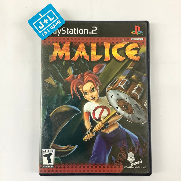 Jeu PS2 Malice - Sony PlayStation 2 - PAL FR - Complet Avec Manuel - 2004