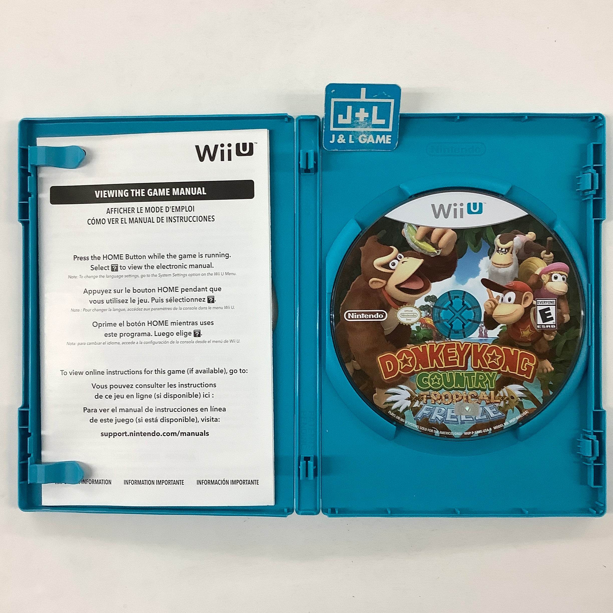 Donkey Kong Country: Tropical Freeze (Nintendo Selects) - Nintendo Wii U [Pre-Owned] Video Games Nintendo   