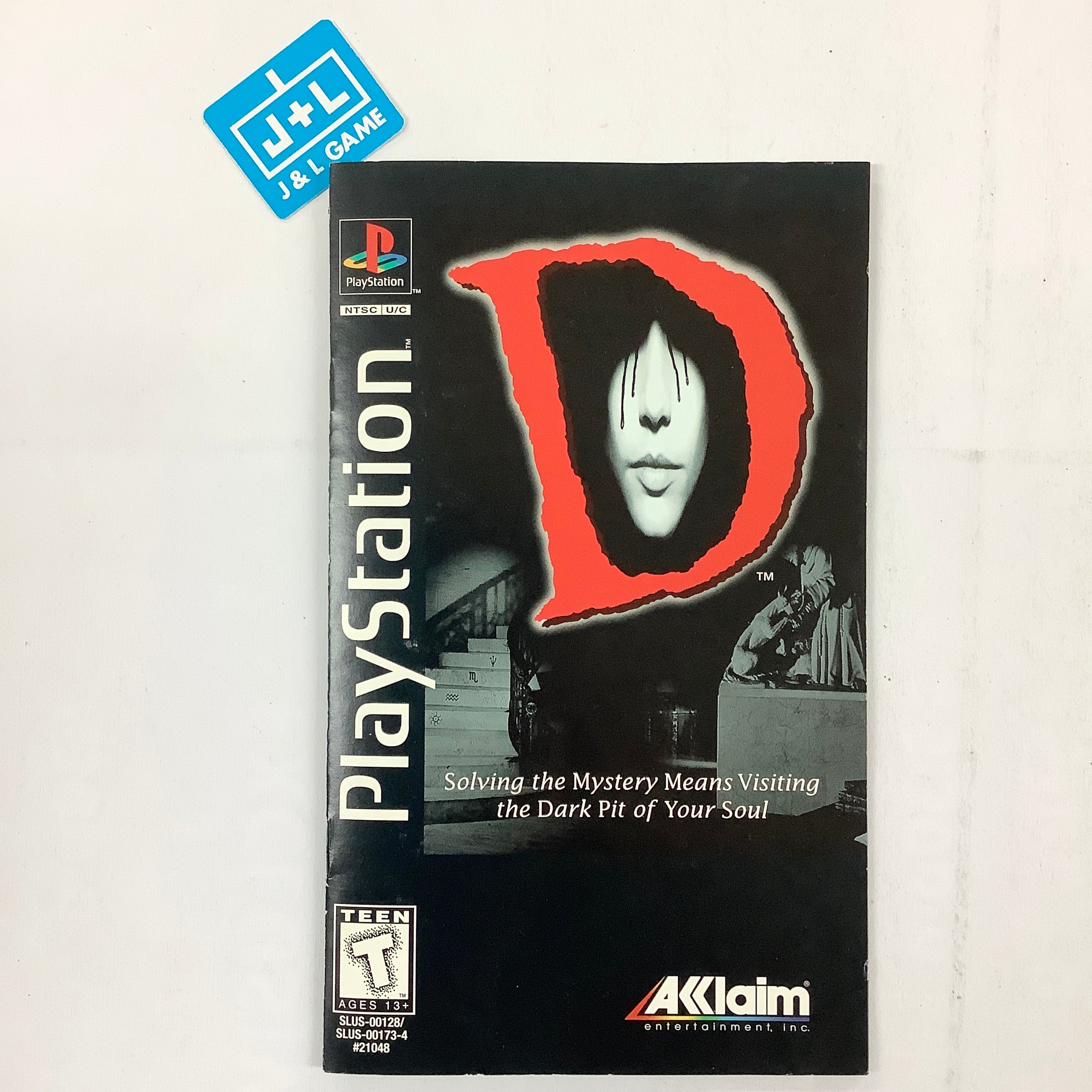 D (Long Box) - (PS1) PlayStation 1 [Pre-Owned] Video Games Acclaim   