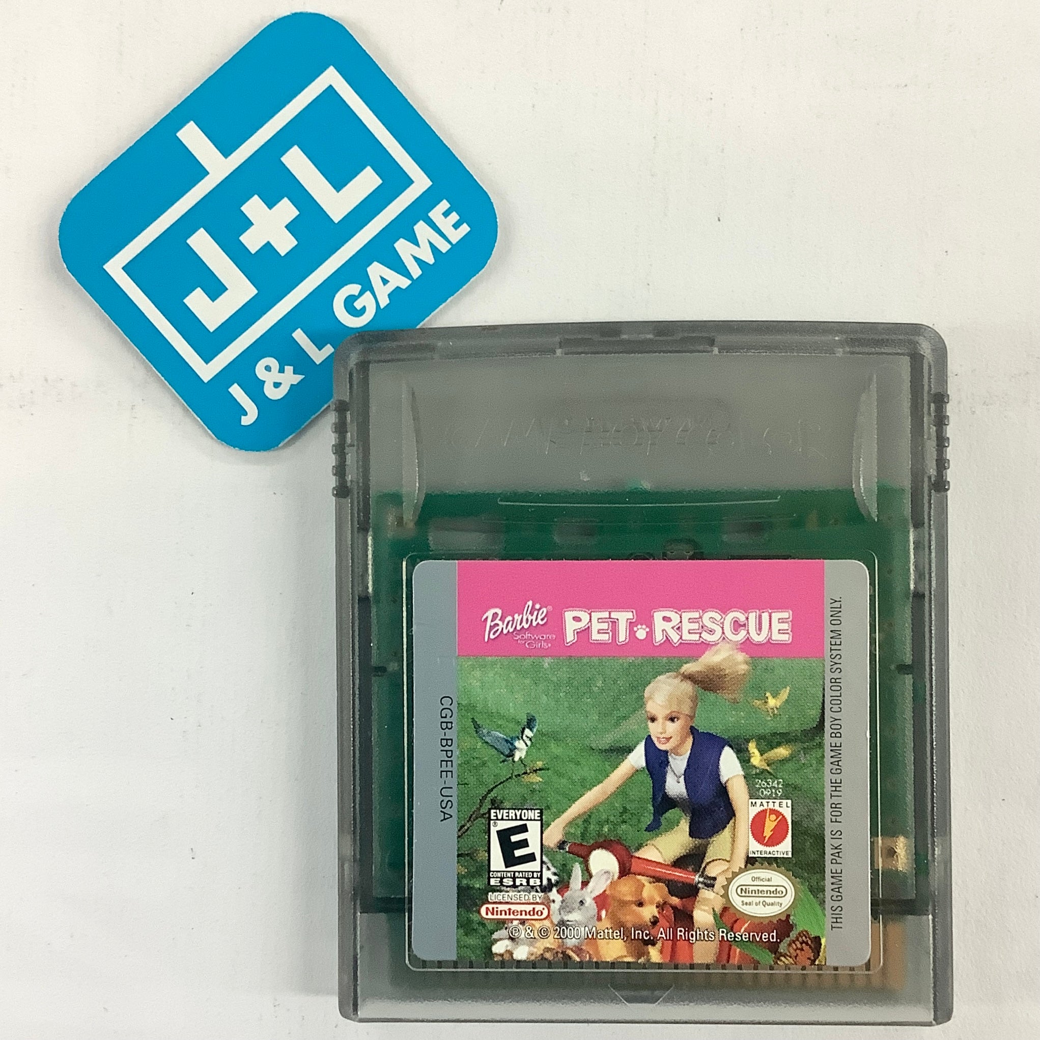 Barbie: Pet Rescue - (GBC) Game Boy Color [Pre-Owned] Video Games Mattel   