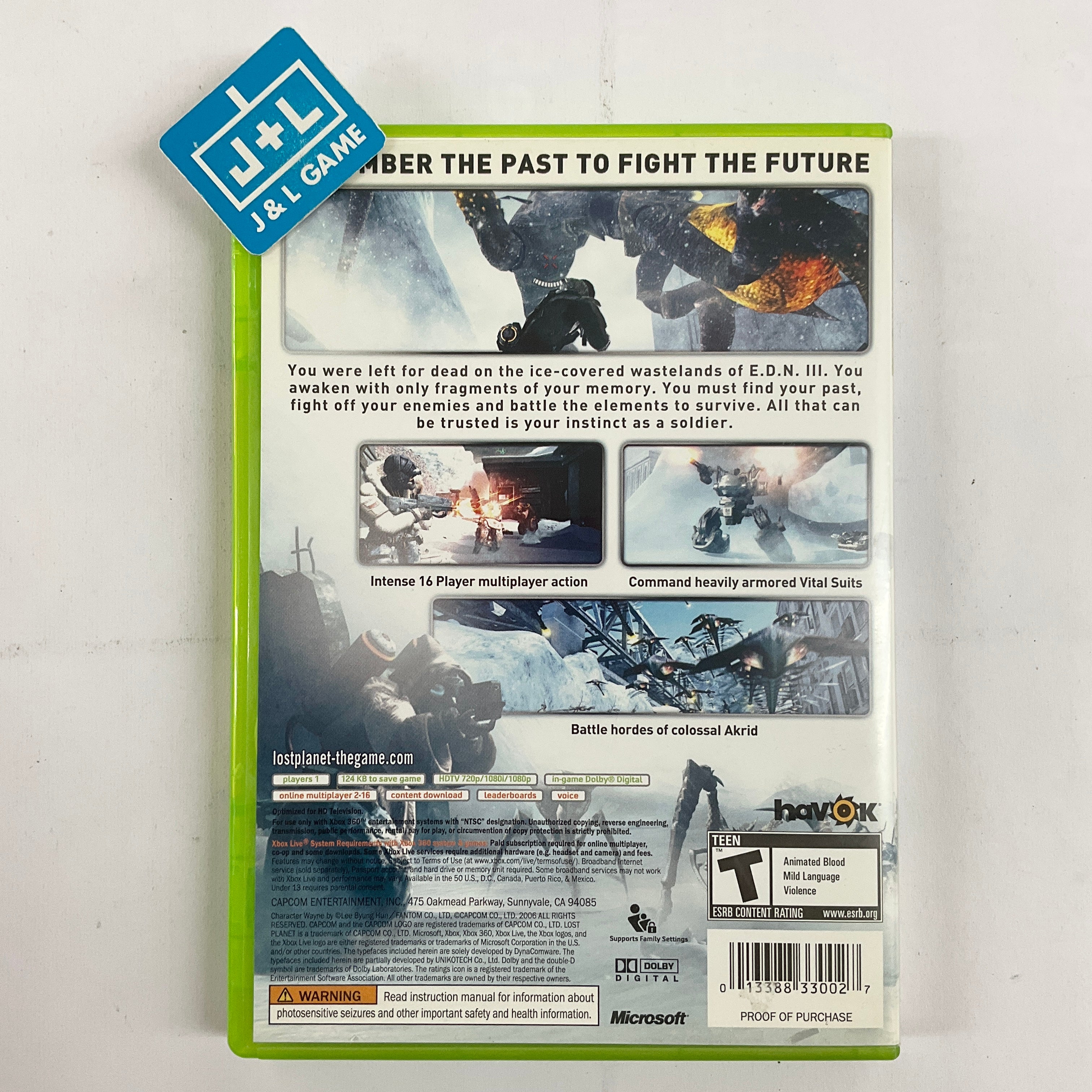 Lost Planet: Extreme Condition - Xbox 360 [Pre-Owned] Video Games Capcom   