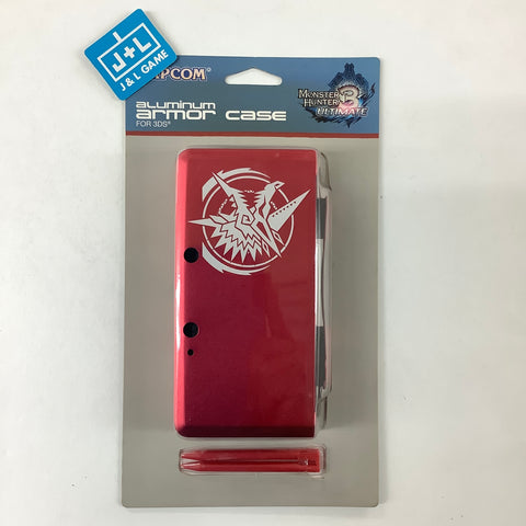 Capcom Aluminum Armor Case for 3DS (Monster Hunter 3 Ultimate Red) - Nintendo 3DS ACCESSORIES Capcom   