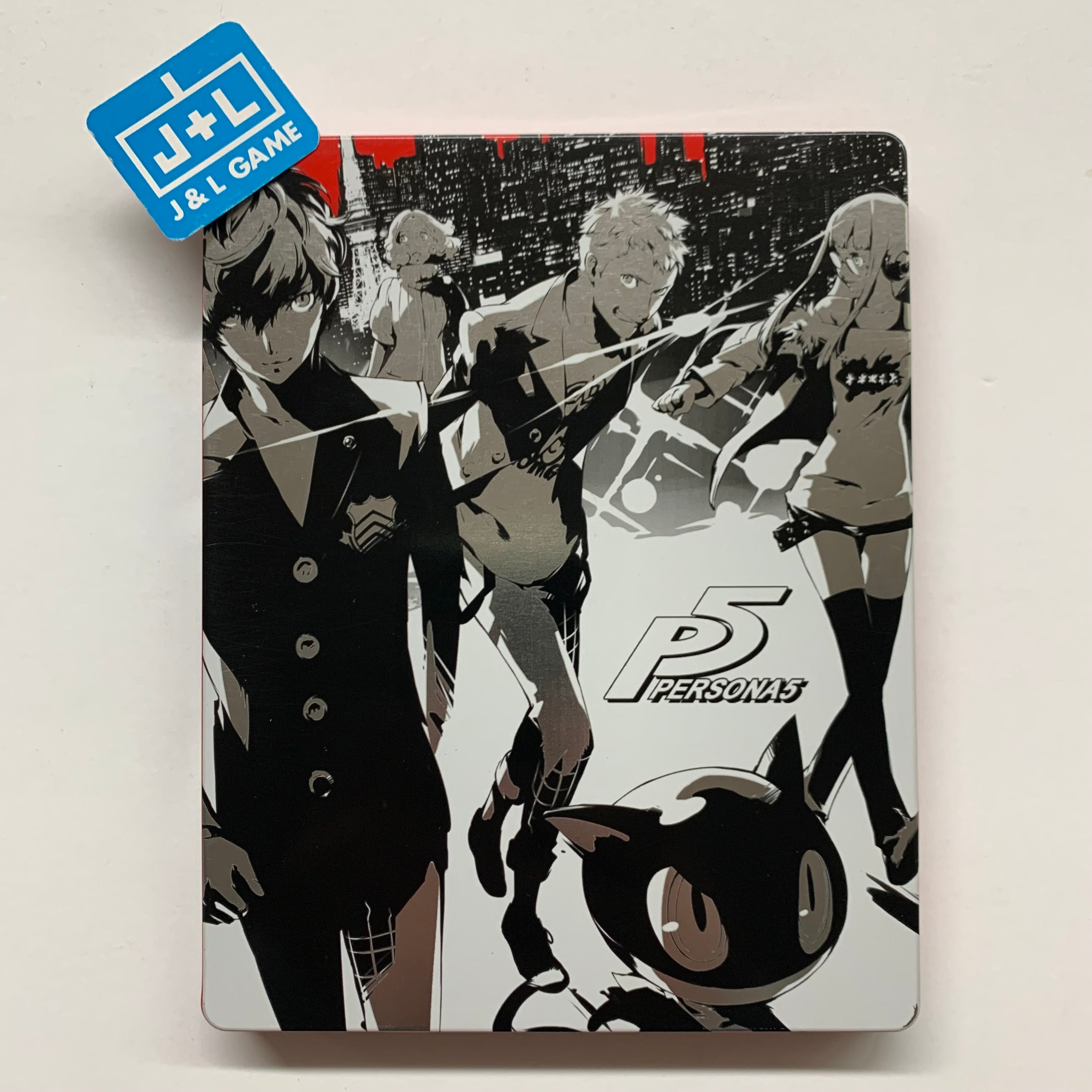 Persona 5 (SteelBook Edition) - (PS4) PlayStation 4 [Pre-Owned] Video Games Atlus