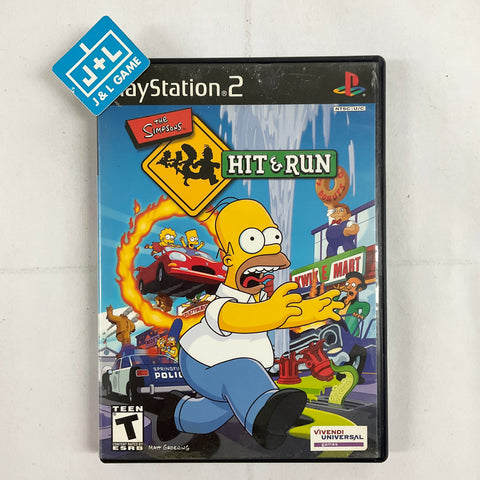 The Simpsons: Hit & Run - (PS2) PlayStation 2 [Pre-Owned] Video Games VU Games   