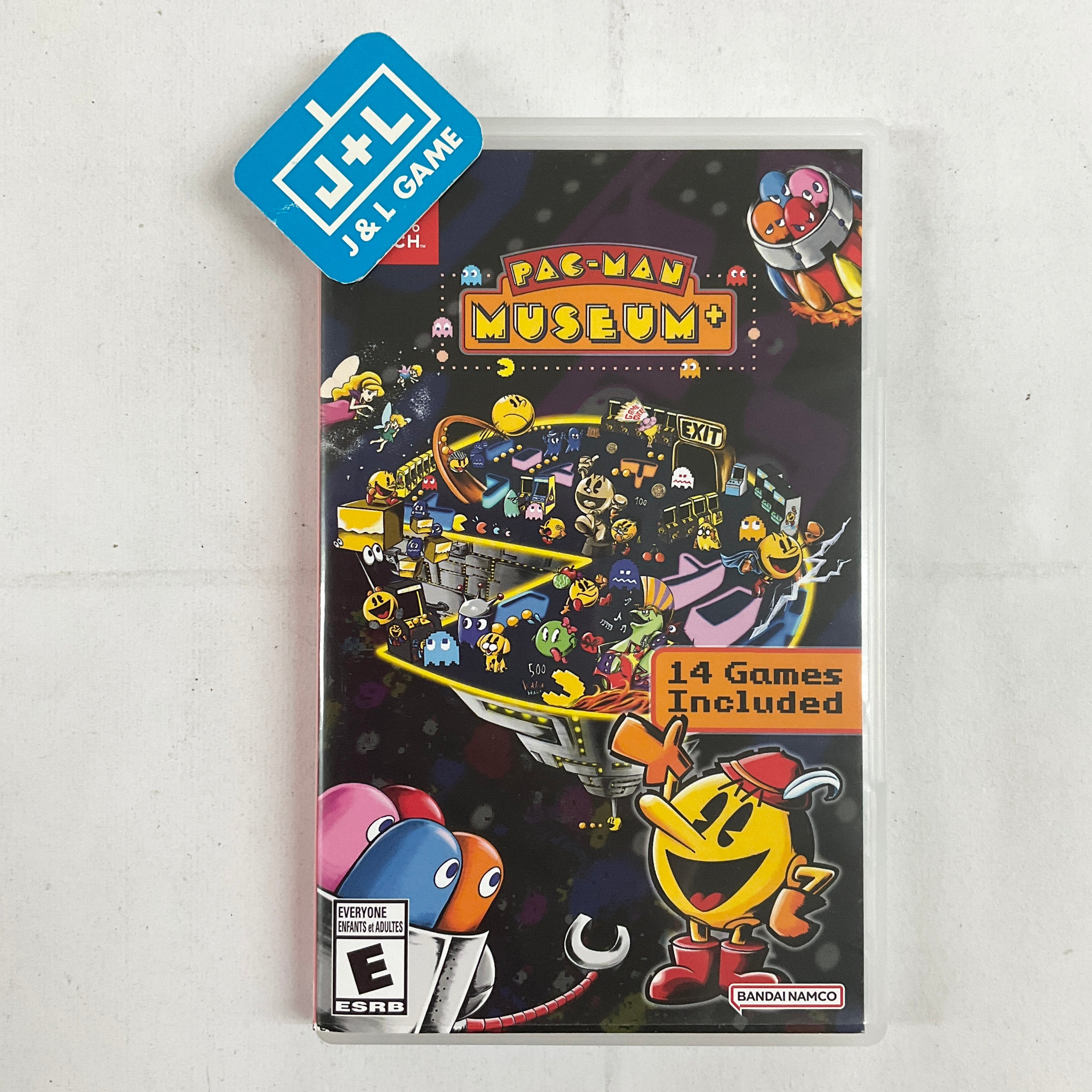 PAC-MAN MUSEUM+ - (NSW) Nintendo Switch [Pre-Owned] Video Games BANDAI NAMCO Entertainment   
