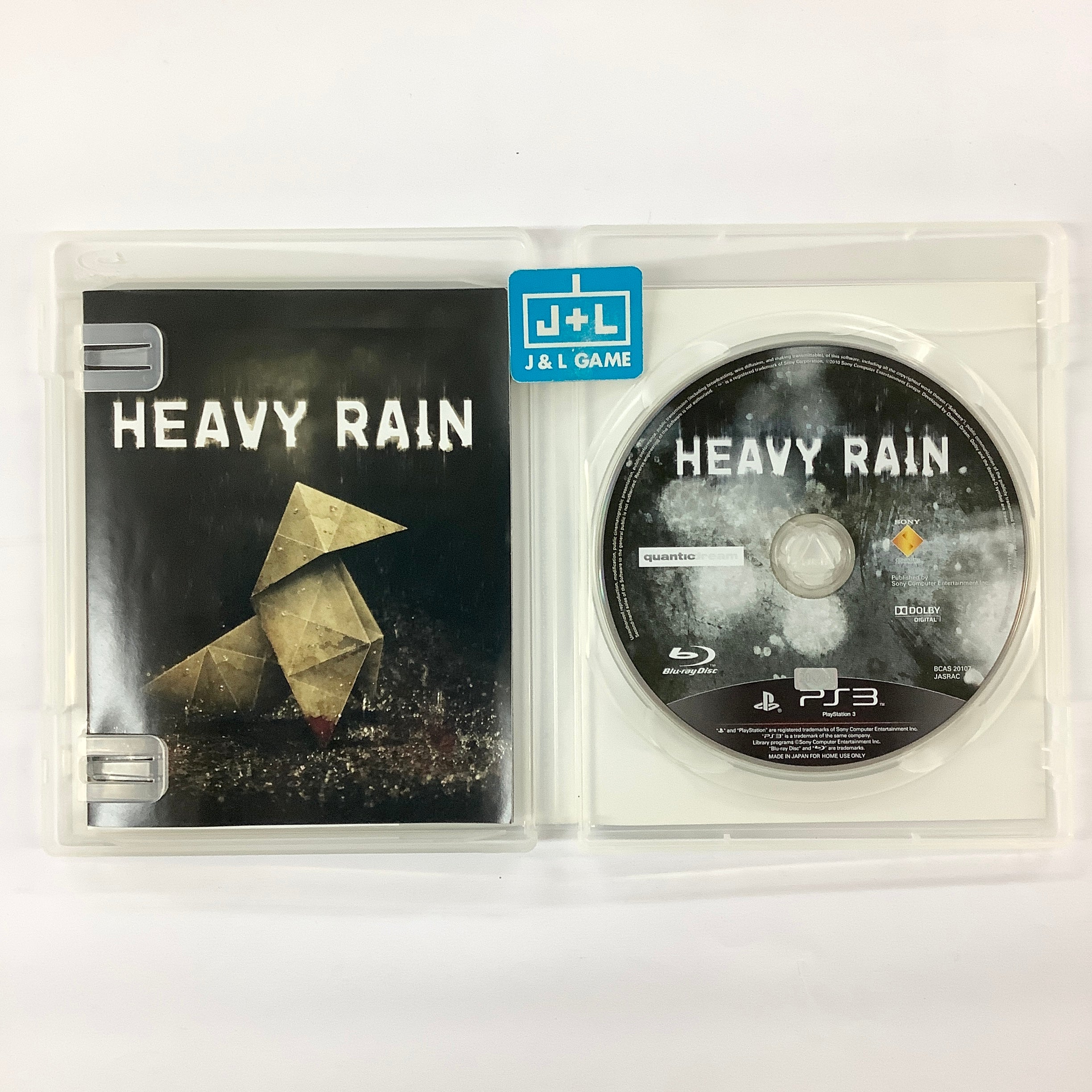 Heavy Rain - (PS3) PlayStation 3 [Pre-Owned] (Asia Import) Video Games SCEI   