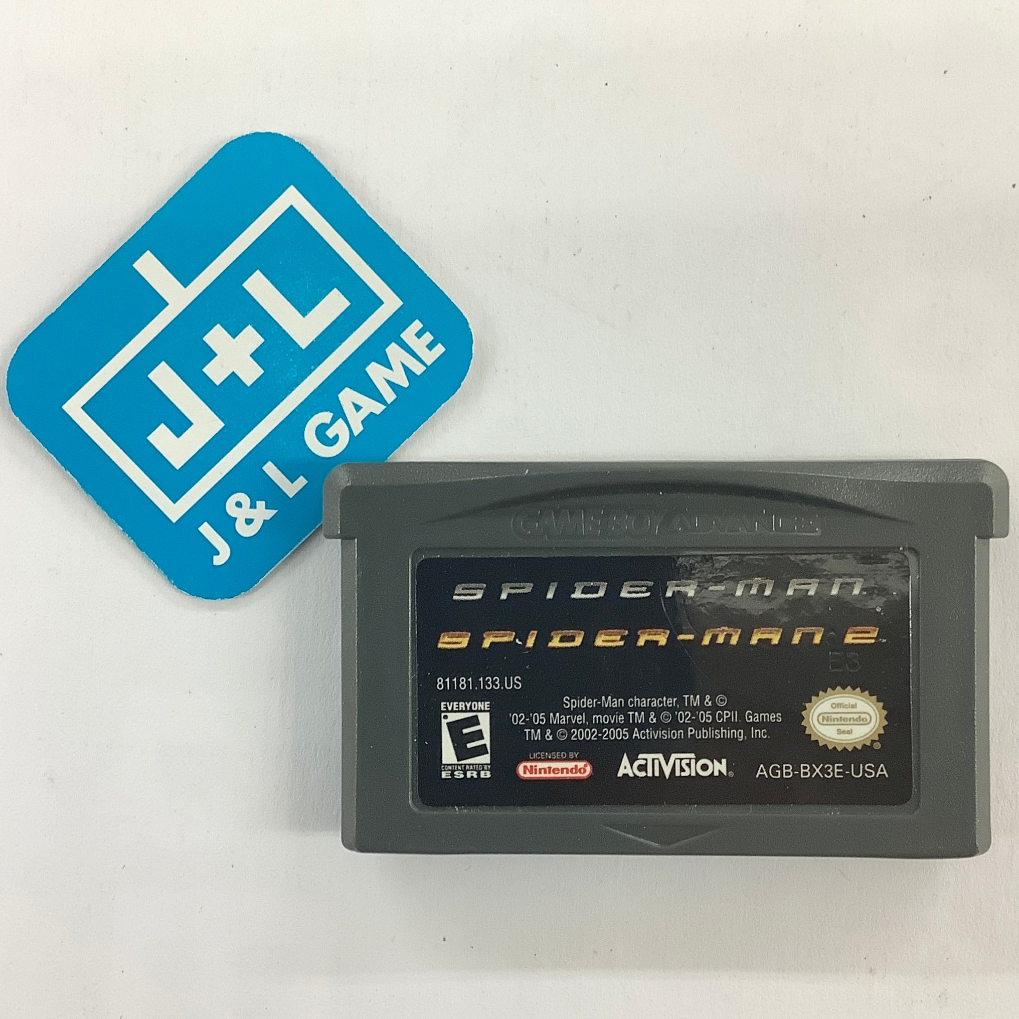 2 In 1 Game Pack: Spider-Man / Spider-Man 2 - (GBA) Game Boy Advance [Pre-Owned] Video Games Activision   
