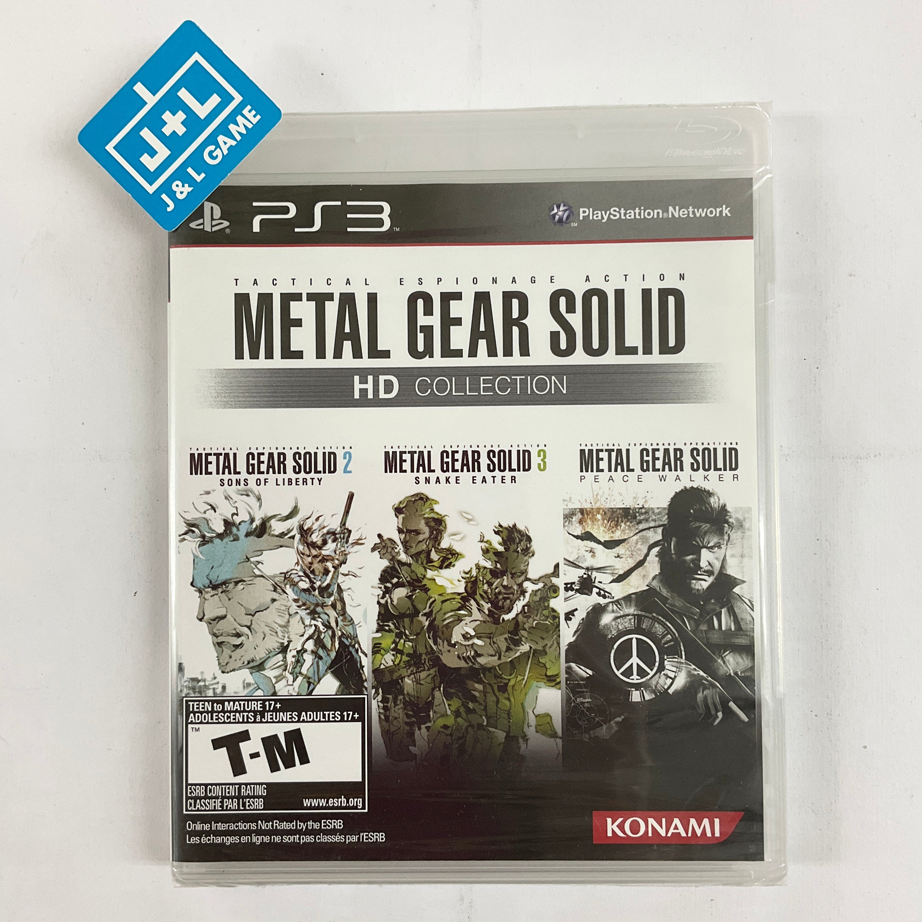 Metal Gear Solid HD Collection - (PS3) PlayStation 3 Video Games Konami   