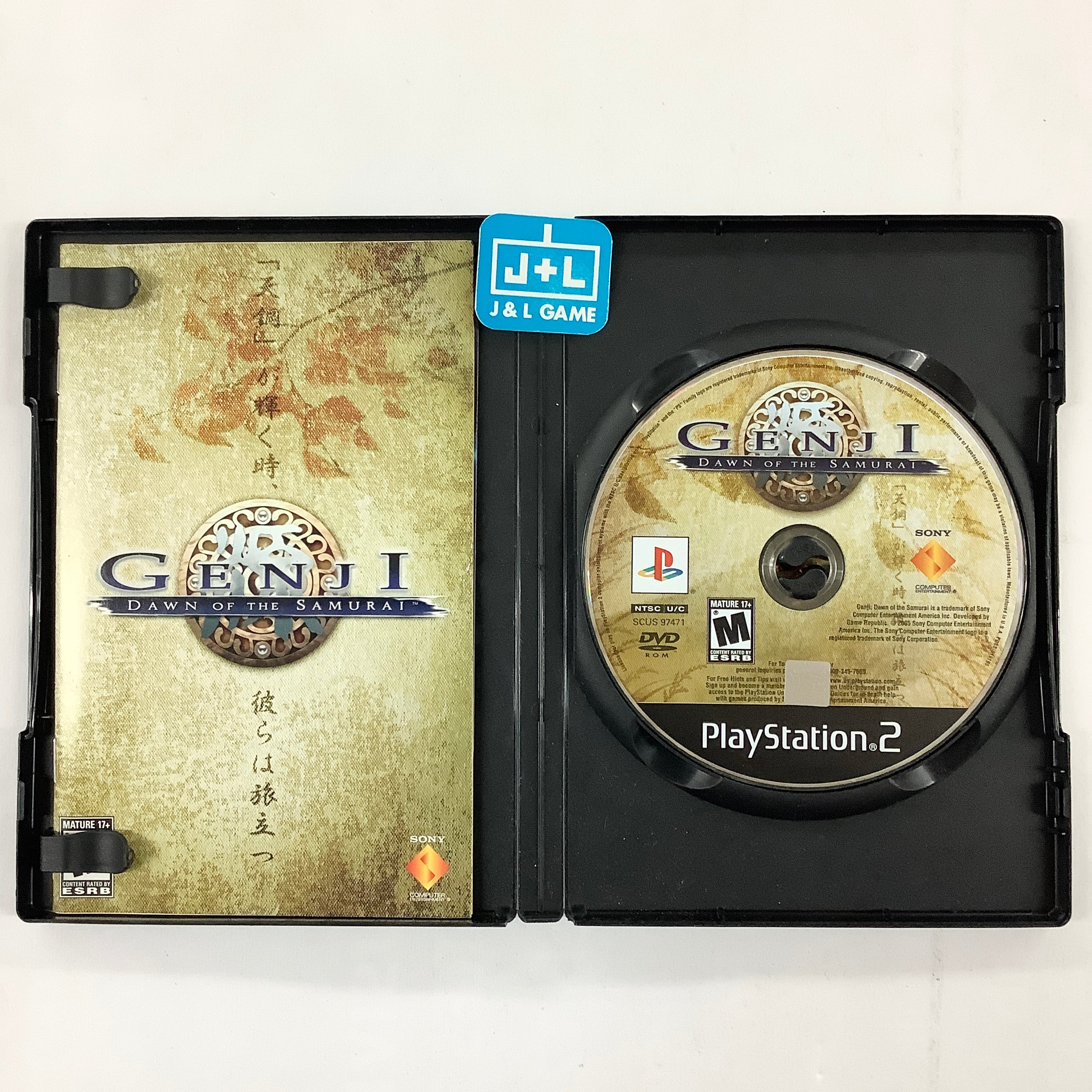 Genji: Dawn of the Samurai - (PS2) PlayStation 2 [Pre-Owned] Video Games SCEA   