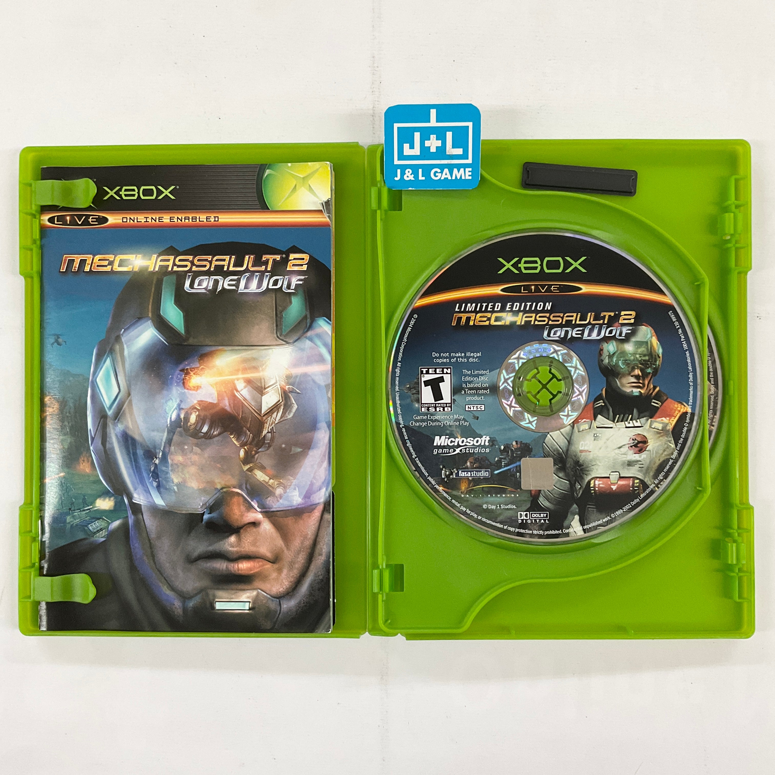 MechAssault 2: Lone Wolf (Limited Edition) - (XB) Xbox [Pre-Owned] Video Games Microsoft Game Studios   