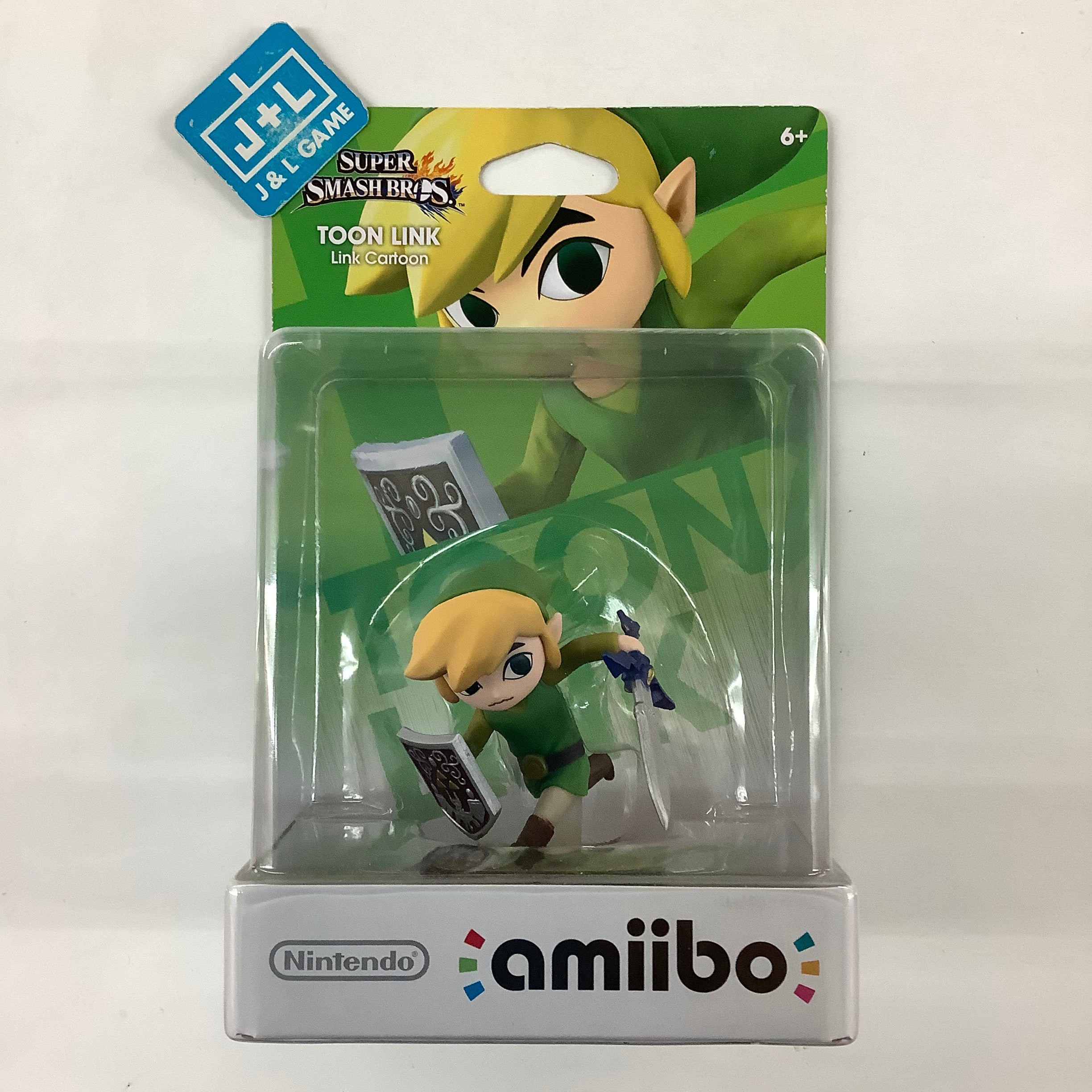 Toon Link (Super Smash Bros. series) - Nintendo WiiU Amiibo Amiibo Nintendo   