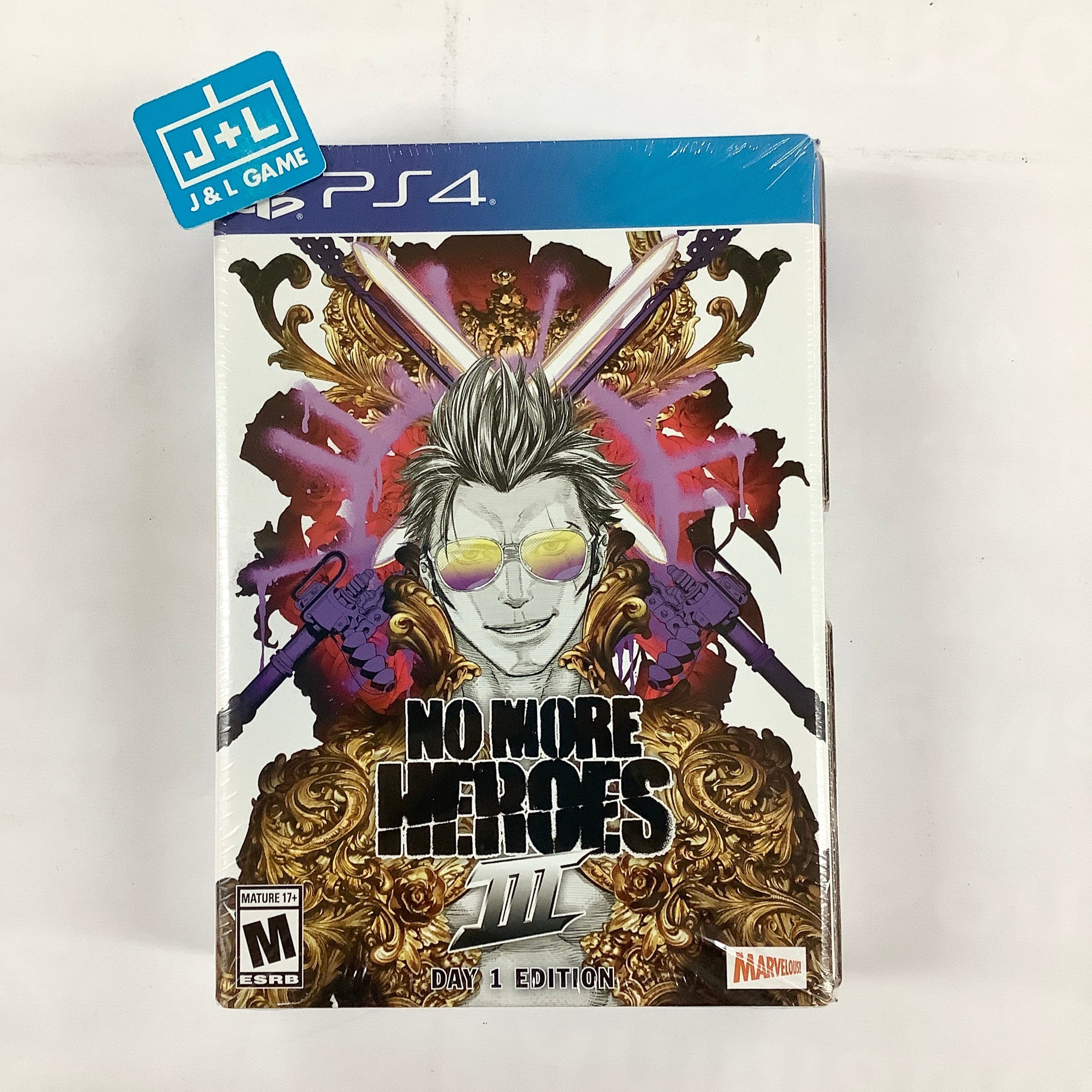 No More Heroes 3 – Day 1 Edition - (PS4) PlayStation 4 Video Games XSEED Games   