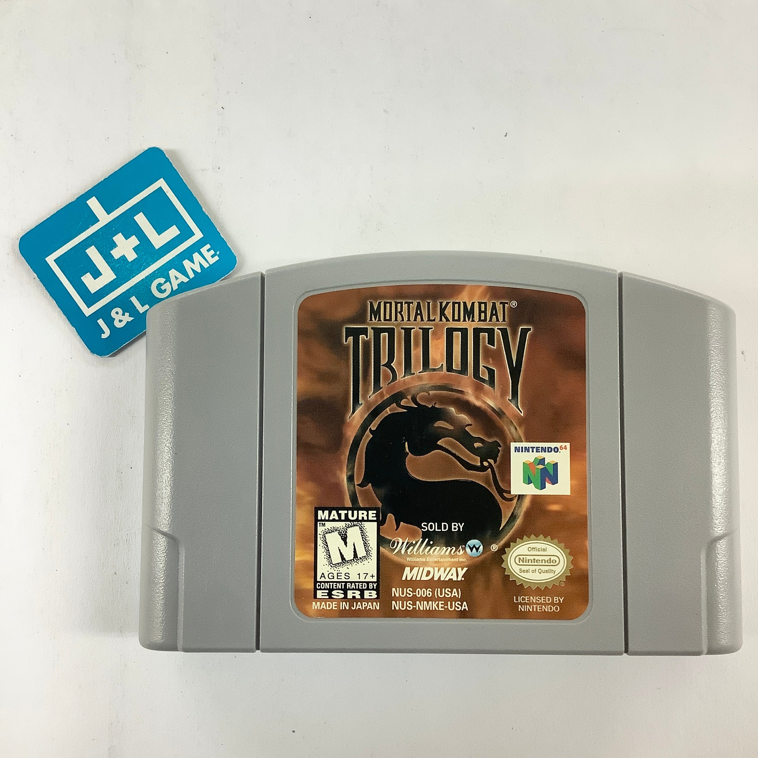 Mortal Kombat Trilogy - (N64) Nintendo 64 [Pre-Owned] Video Games Williams   