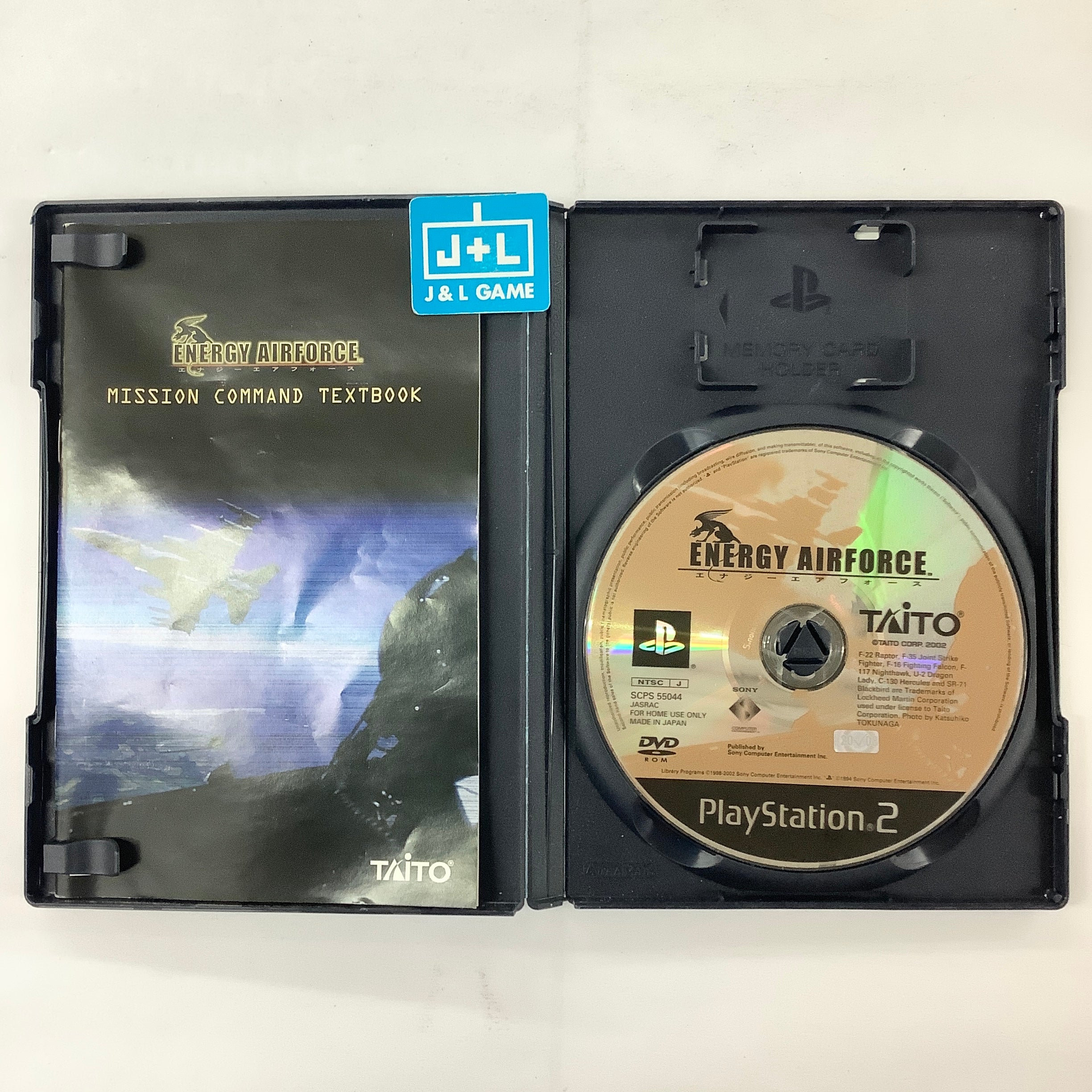 Energy Airforce - (PS2) PlayStation 2 [Pre-Owned] (Asia Import) Video Games Taito Corporation   
