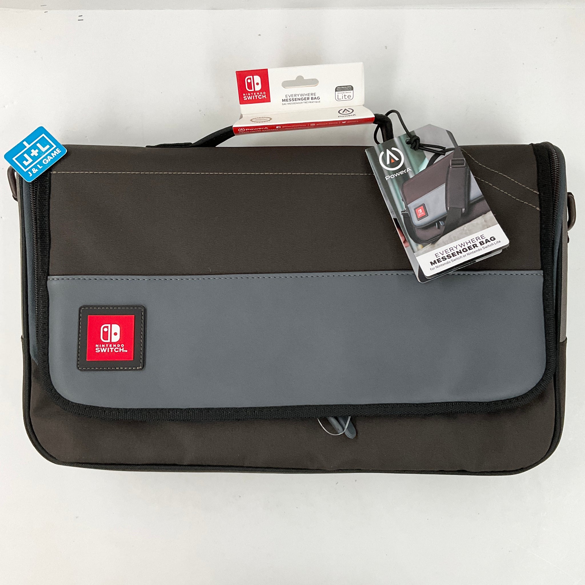 PowerA Everywhere Messenger Bag Nintendo Switch or Nintendo – J&L Video Games York City