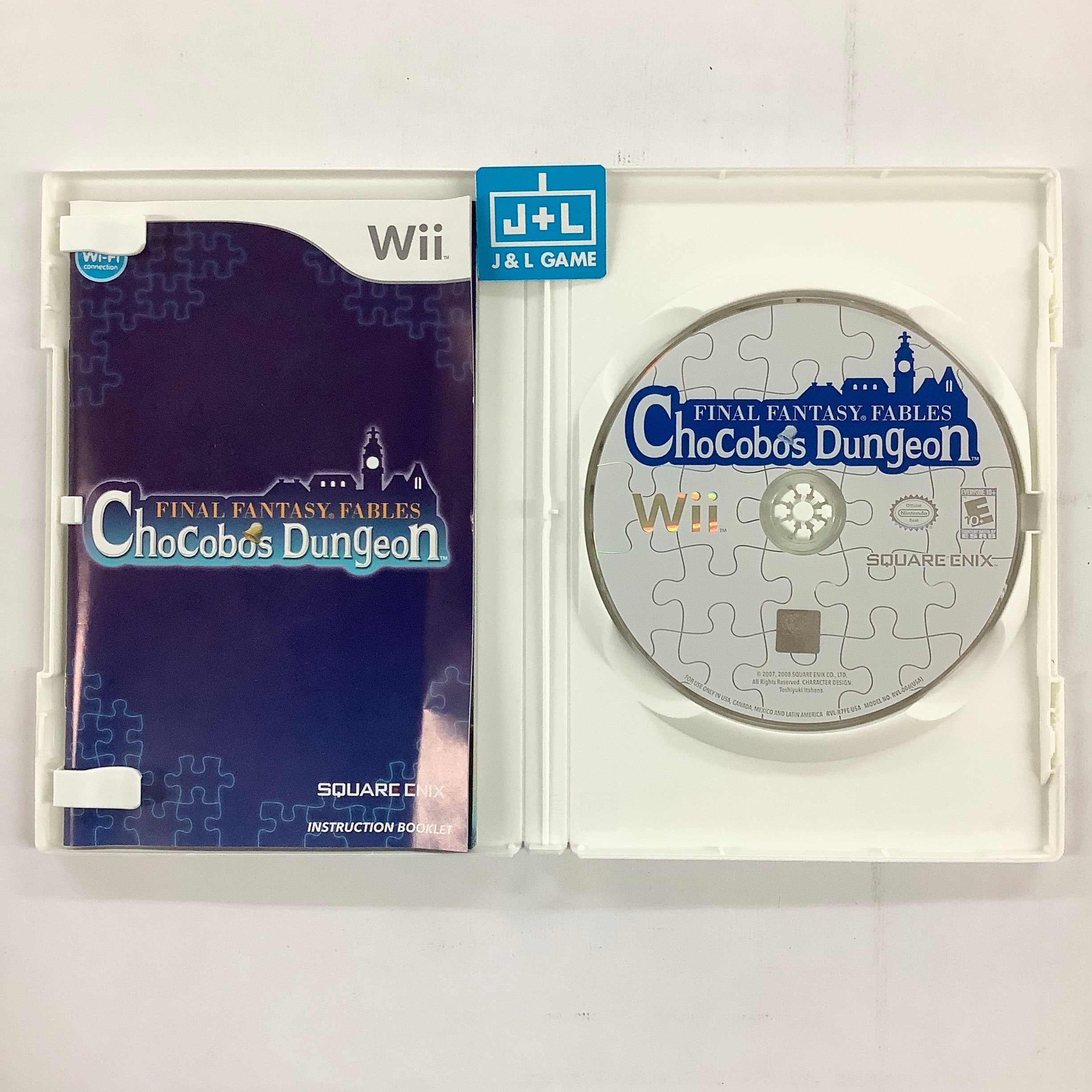 Final Fantasy Fables: Chocobo's Dungeon - Nintendo Wii [Pre-Owned] Video Games Square Enix   