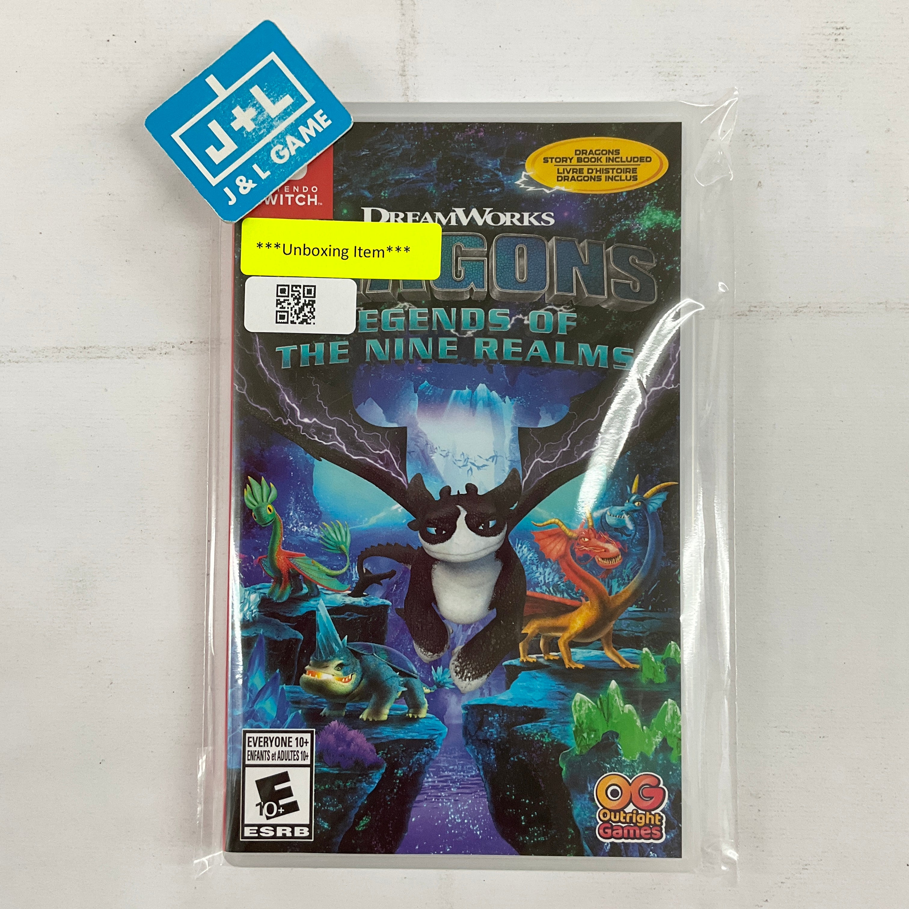 DreamWorks Dragons: Legends of the Nine Realms - (NSW) Nintendo Switch [UNBOXING] Video Games Outright Games   
