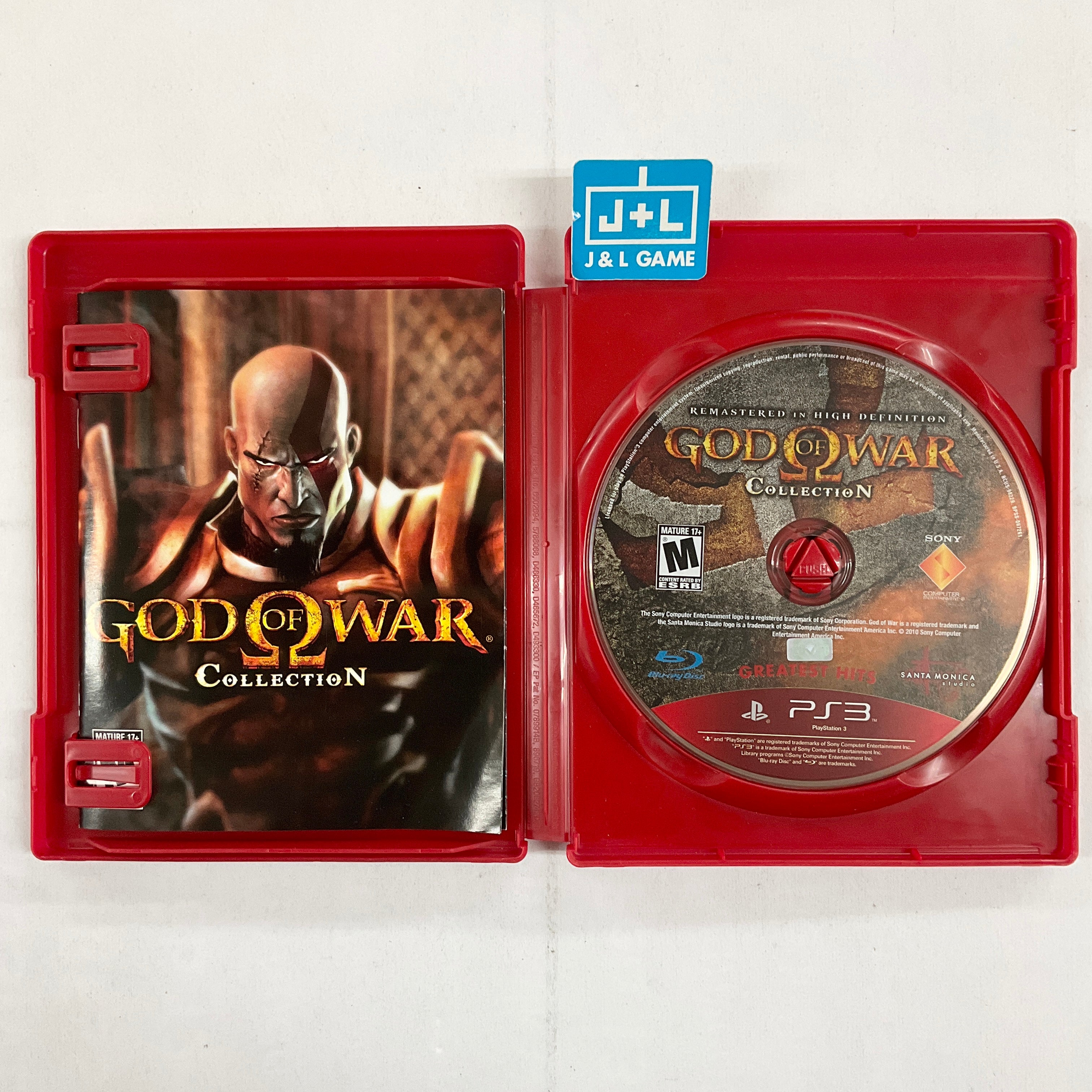 God of War Collection (Greatest Hits) - (PS3) PlayStation 3 [Pre-Owned] Video Games SCEA   