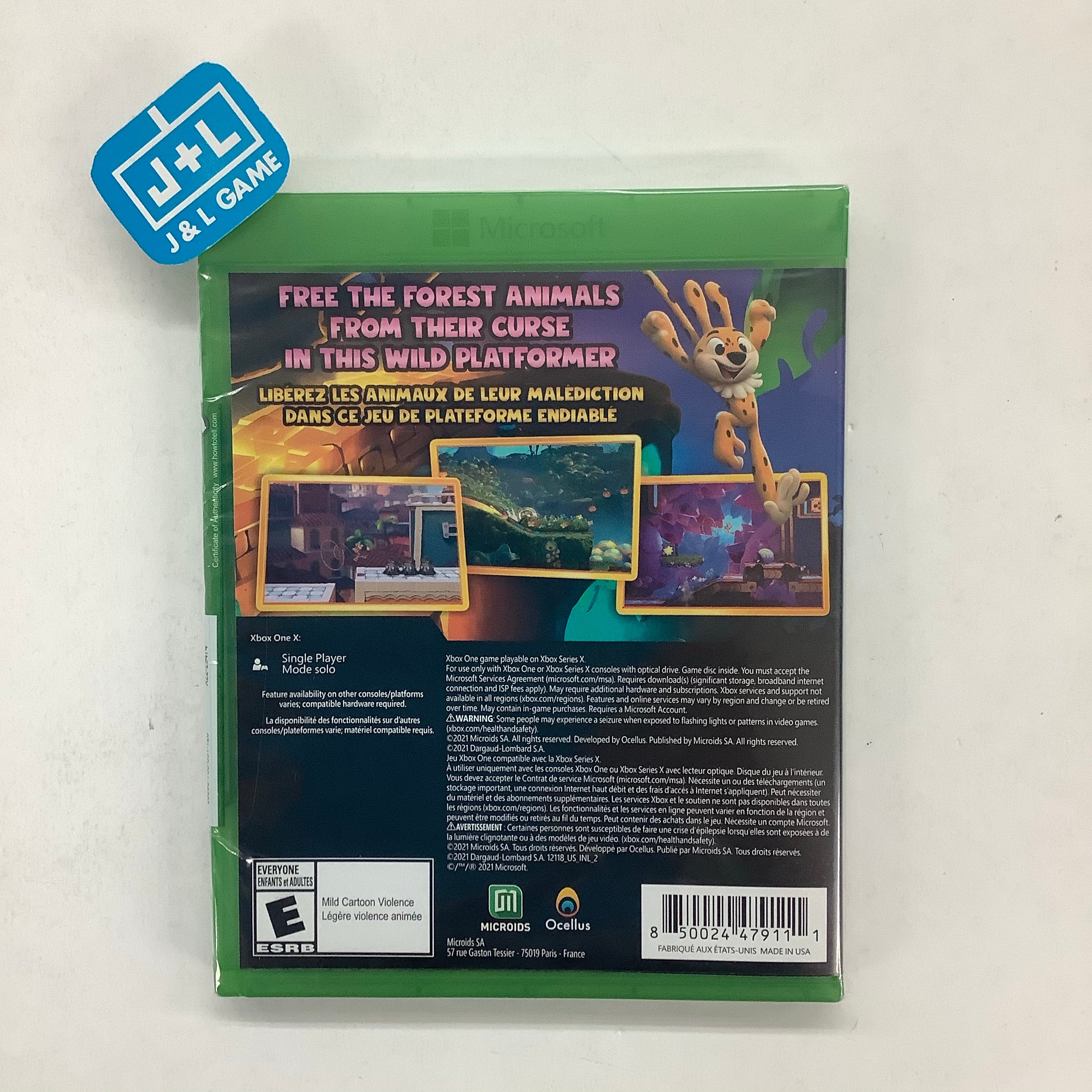 Marsupilami: Hoobadventure - (XB1) XBox One Video Games Maximum Games   