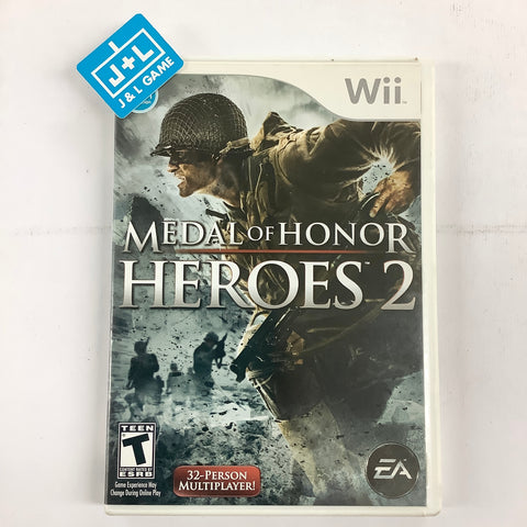 Medal of Honor Heroes 2 - Nintendo Wii [Pre-Owned] Video Games Electronic Arts   