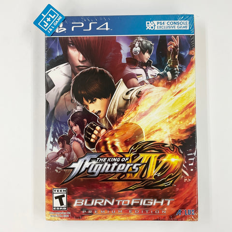 The King of Fighters XIV: Burn to Fight Premium Edition - (PS4) PlayStation 4 Video Games Atlus   