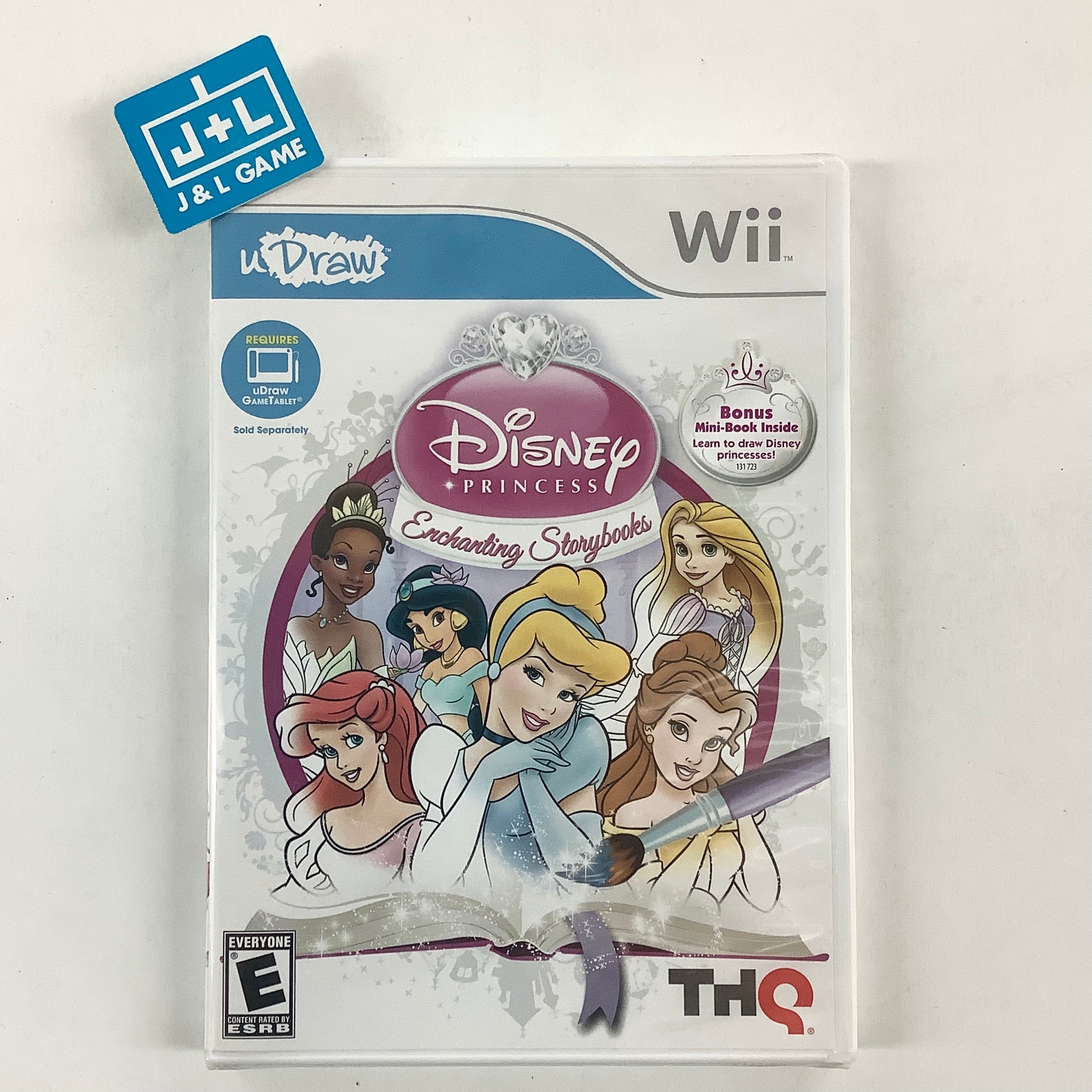 uDraw: Disney Princess: Enchanting Storybooks - Nintendo Wii Video Games THQ   