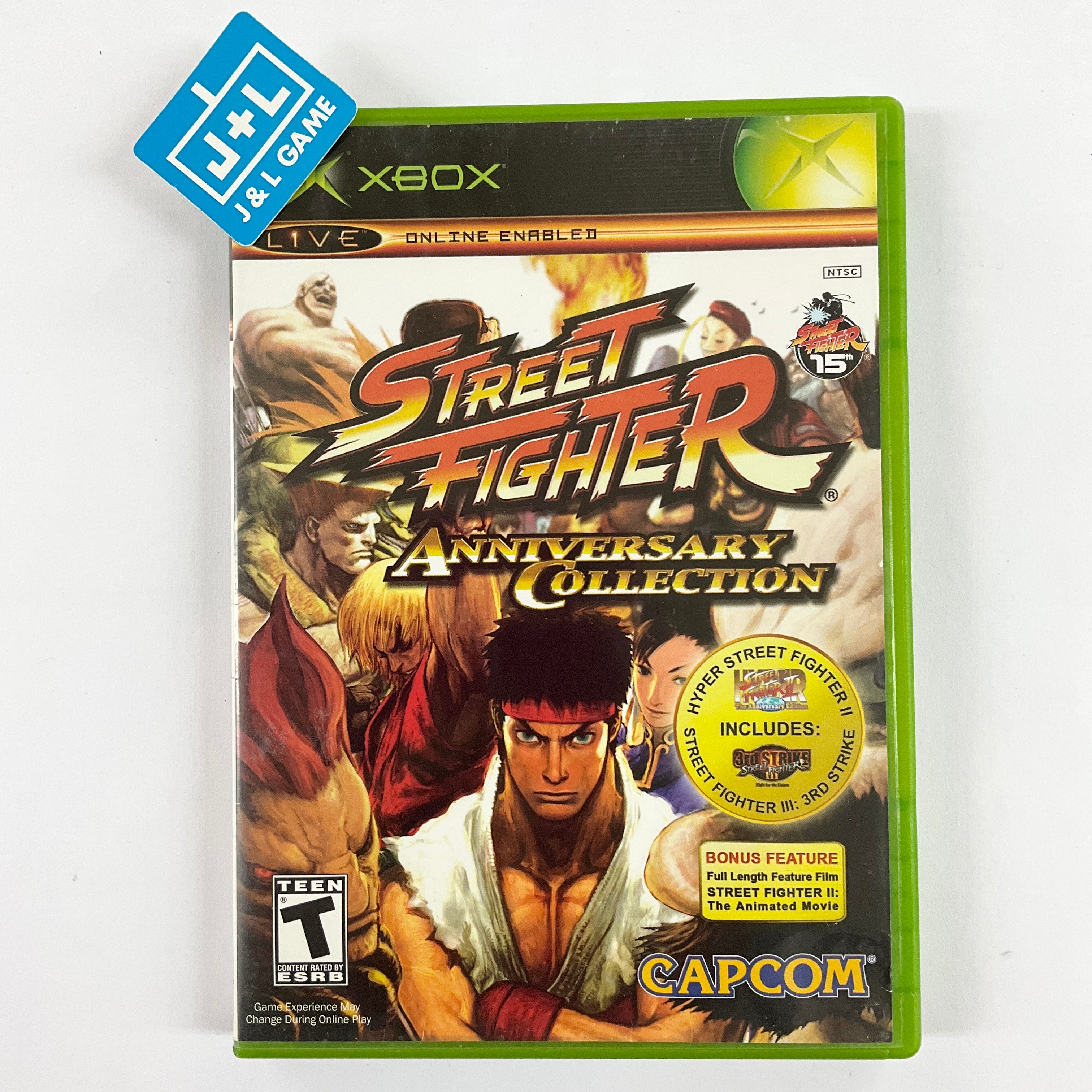 Street Fighter Anniversary Collection - (XB) Xbox [Pre-Owned] Video Games Capcom   