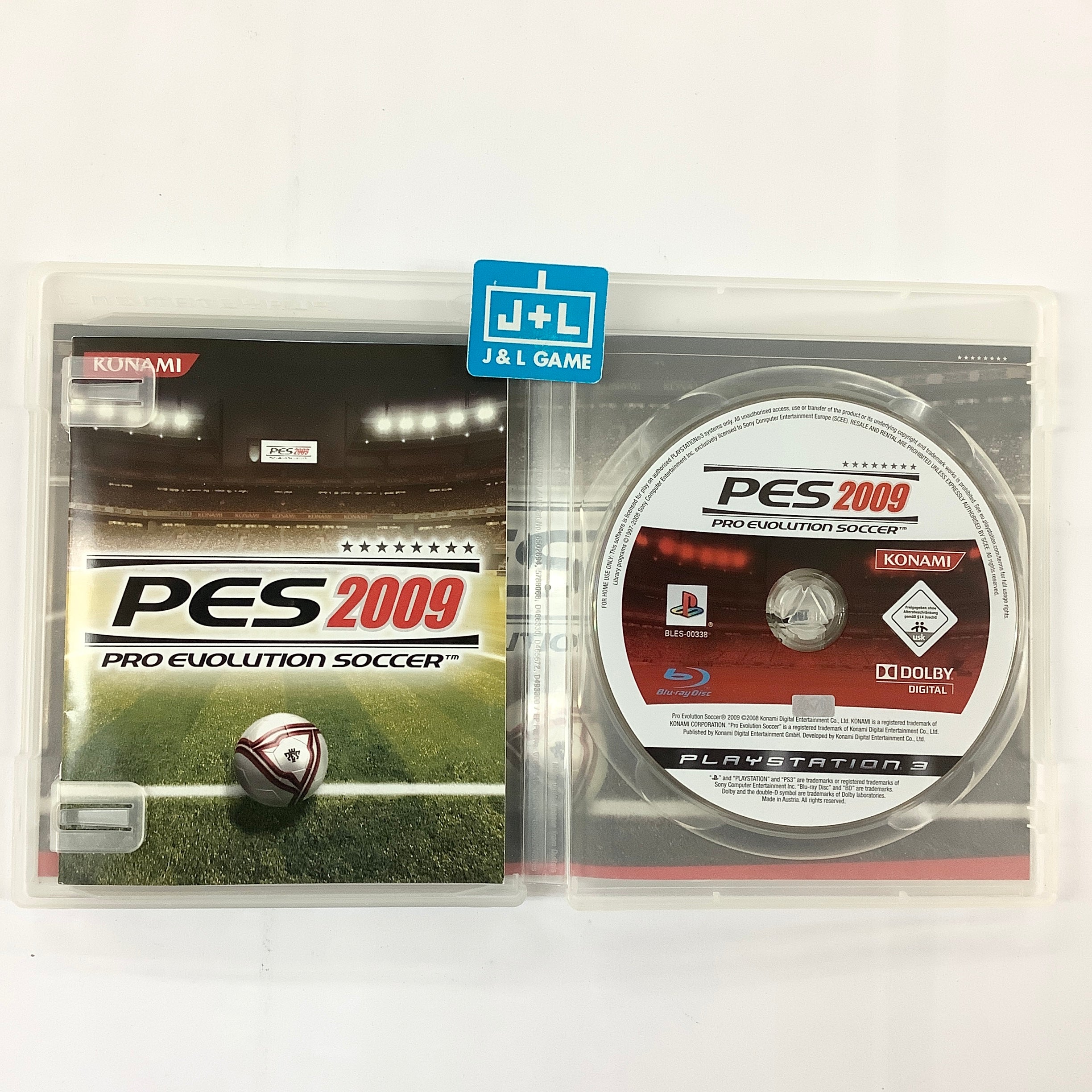 Pro Evolution Soccer 2009 - (PS3) PlayStation 3 [Pre-Owned] (European Import) Video Games Konami   