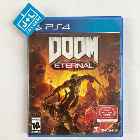 Doom Eternal - (PS4) PlayStation 4 [Pre-Owned] Video Games Bethesda   