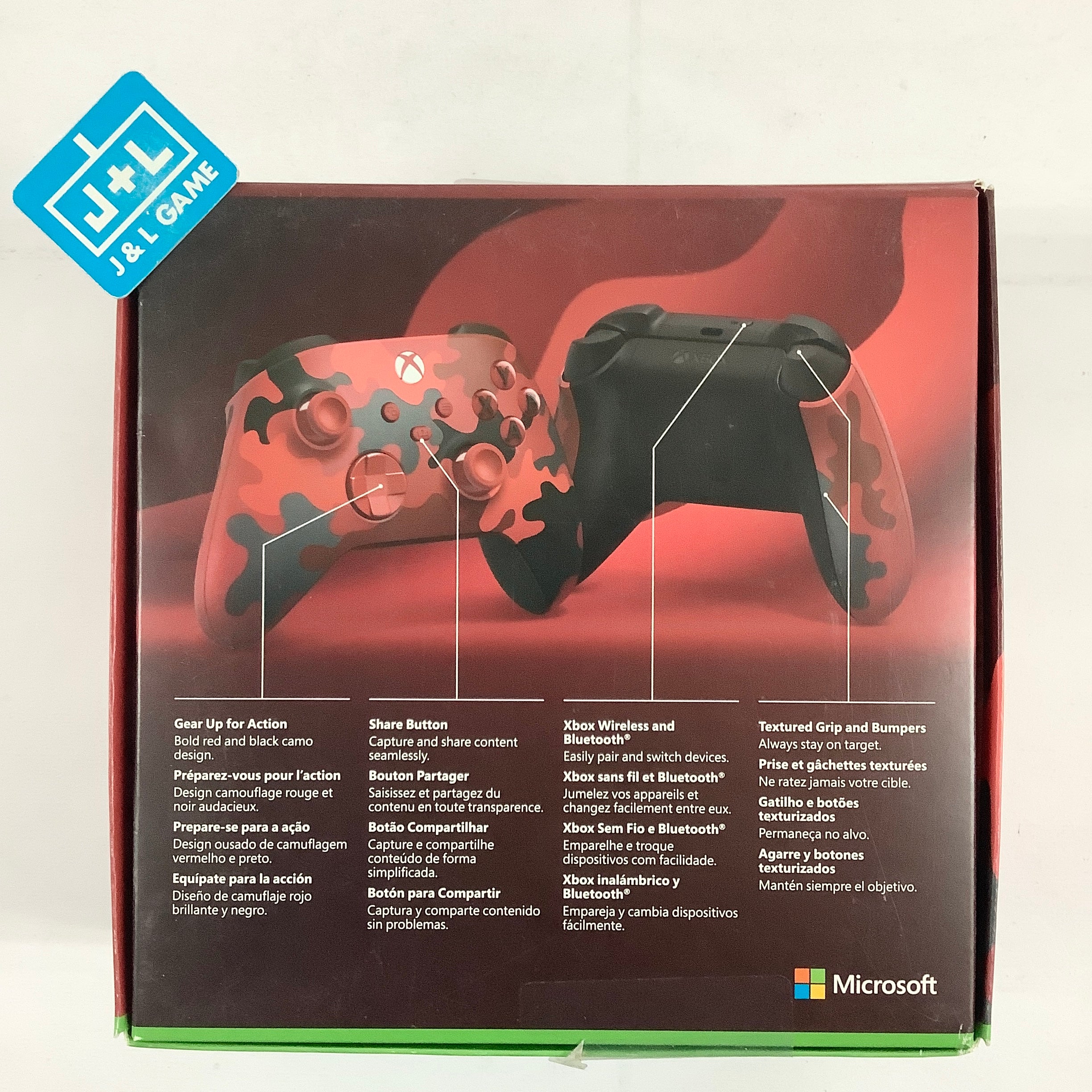 Microsoft Xbox Series X Wireless Controller – Daystrike Camo Special Edition - (XSX) Xbox Series X Accessories Microsoft   