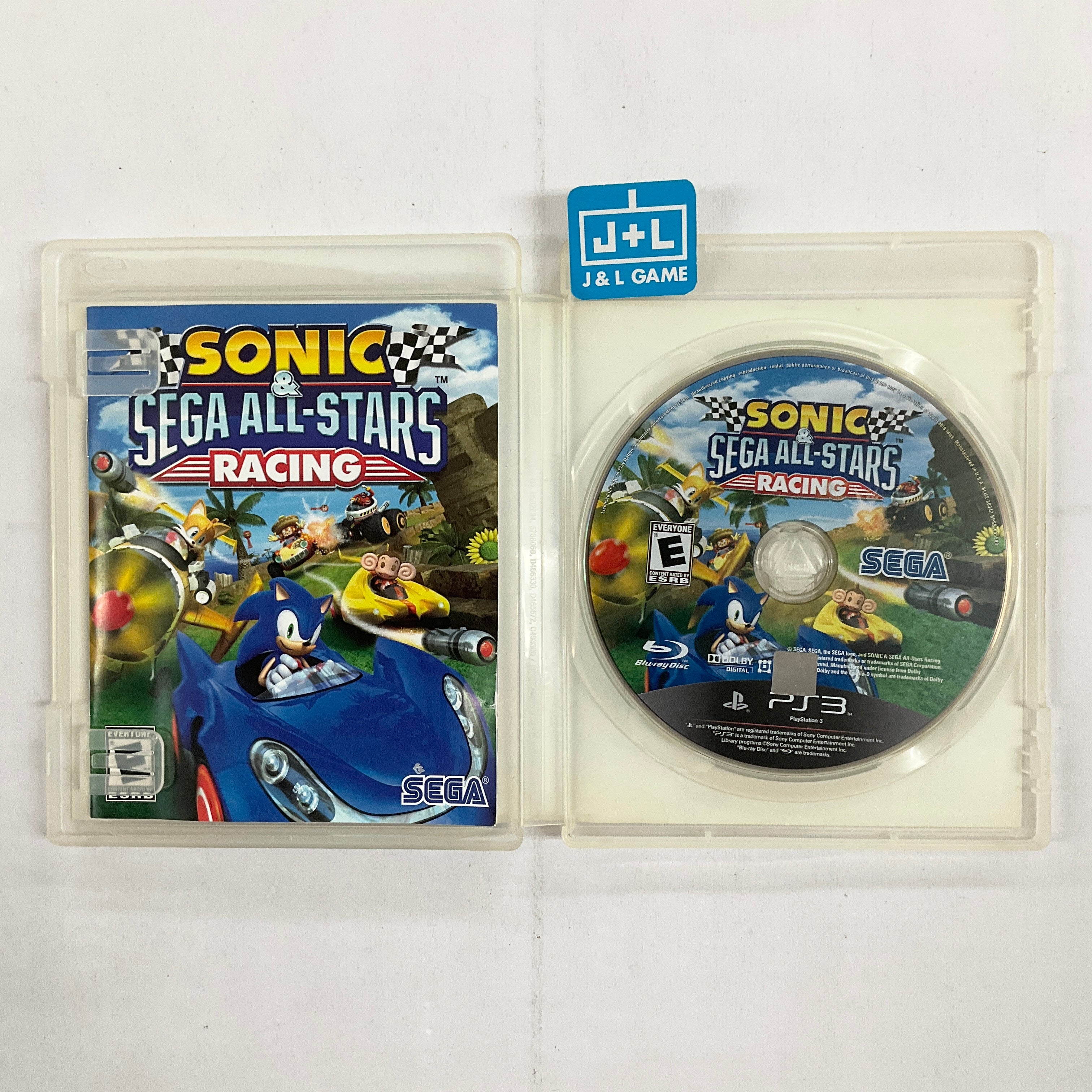 Sonic & SEGA All-Stars Racing - (PS3) PlayStation 3 [Pre-Owned] Video Games SEGA   