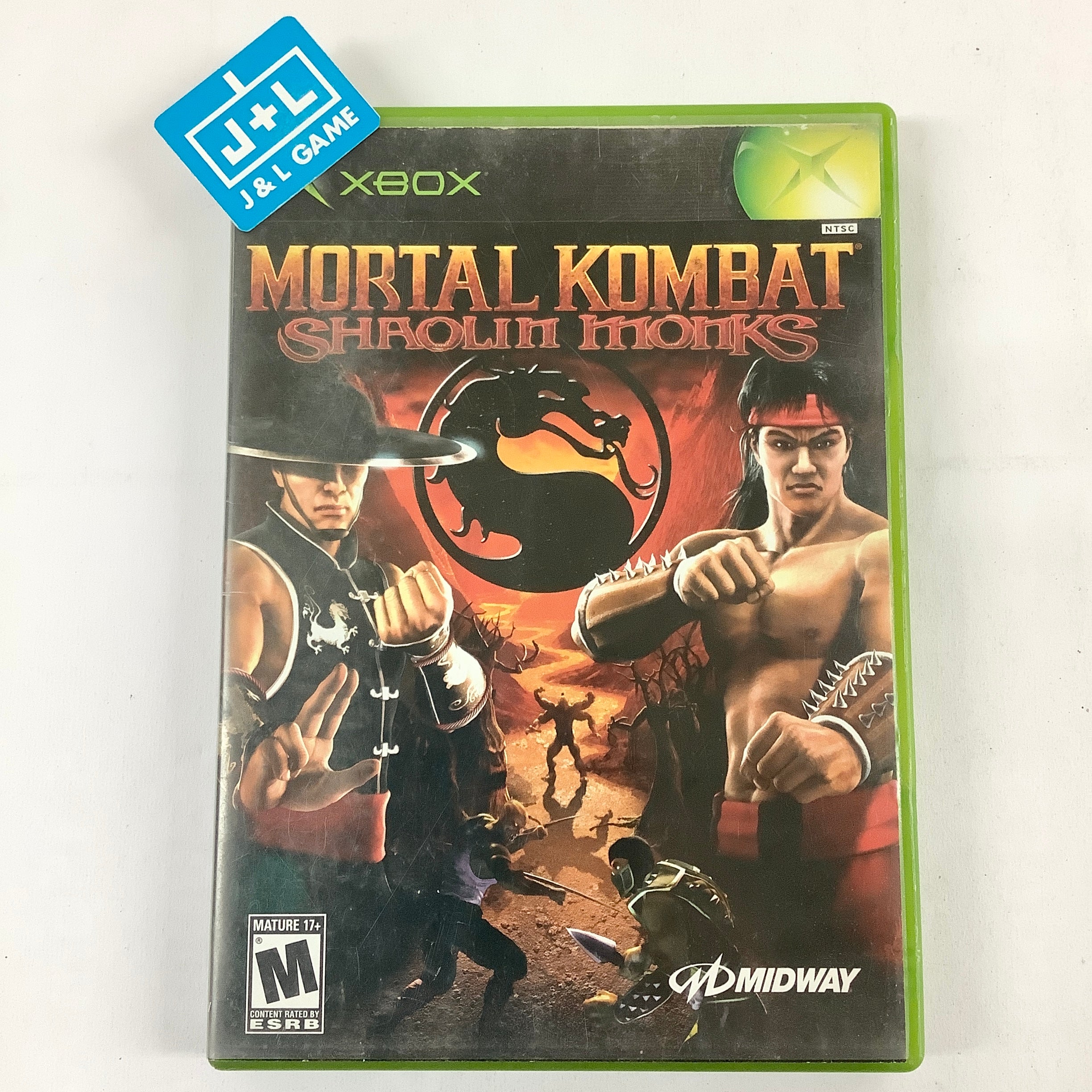 Mortal Kombat: Shaolin Monks - (XB) Xbox [Pre-Owned] Video Games Midway   