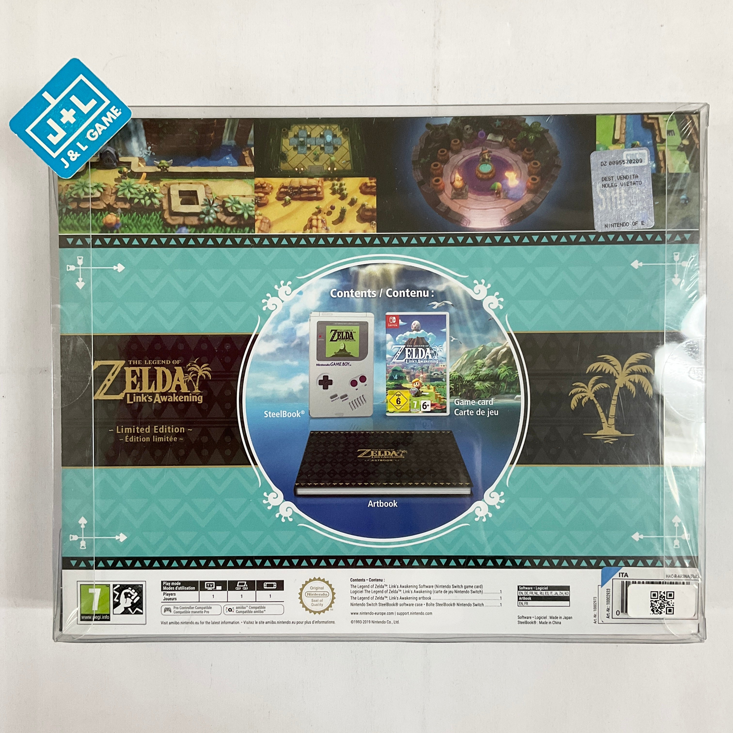 The Legend of Zelda: Link's Awakening Limited Edition - (NSW) Nintendo Switch (European Import) Video Games Nintendo   