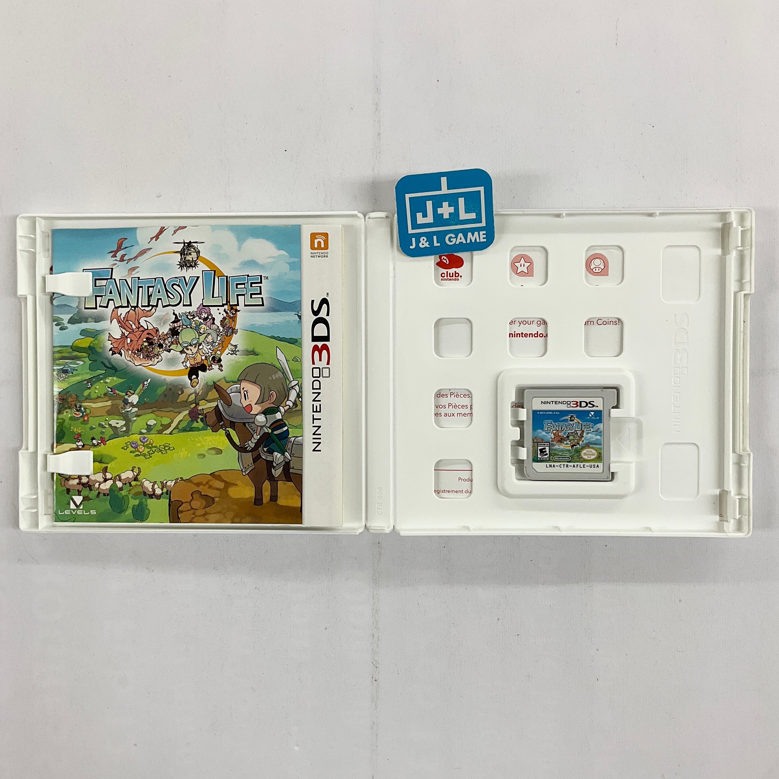 Fantasy Life - Nintendo 3DS [Pre-Owned] | J&L Game