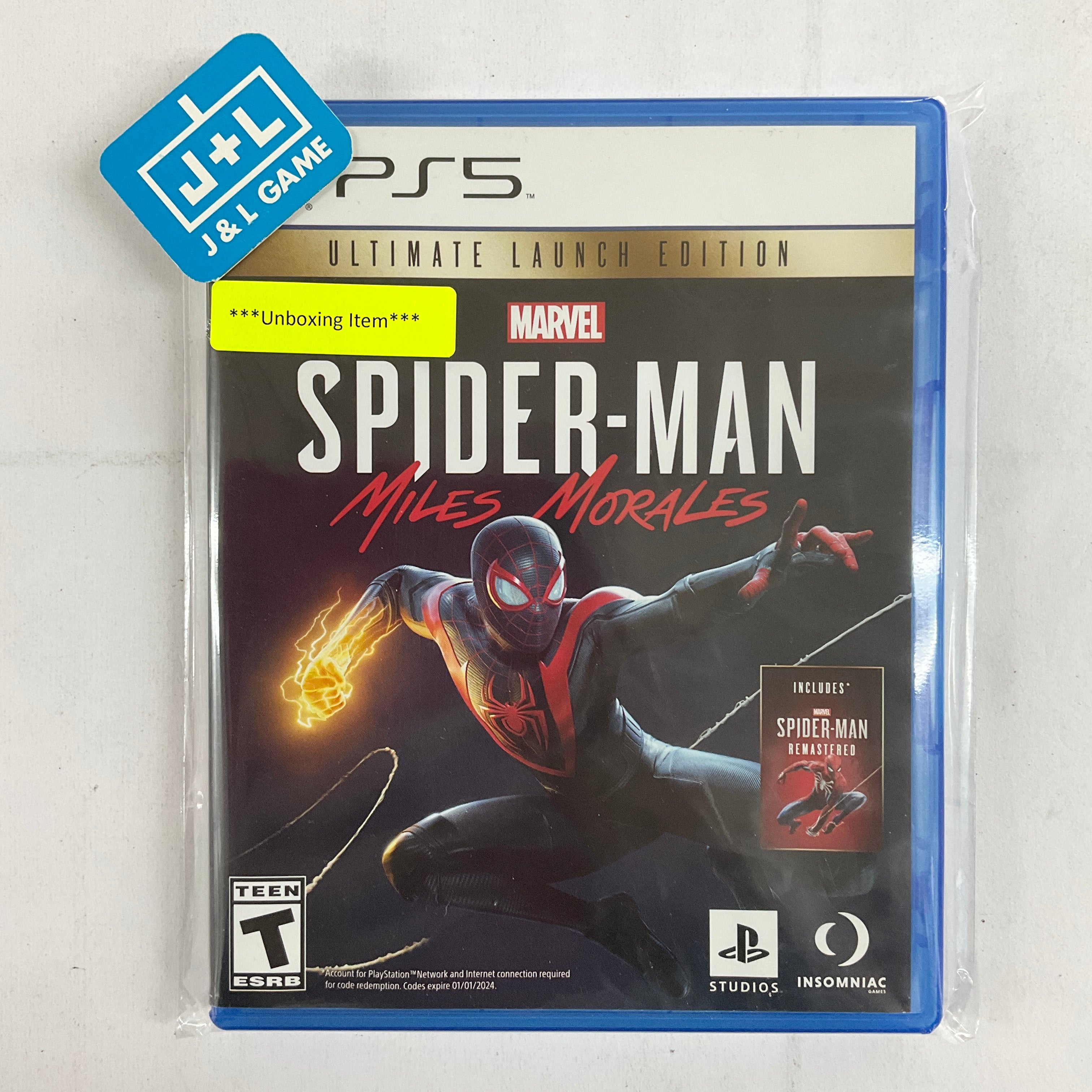 Marvel's Spider-Man: Miles Morales (Ultimate Launch Edition) - (PS5) PlayStation 5 [UNBOXING] Video Games PlayStation   