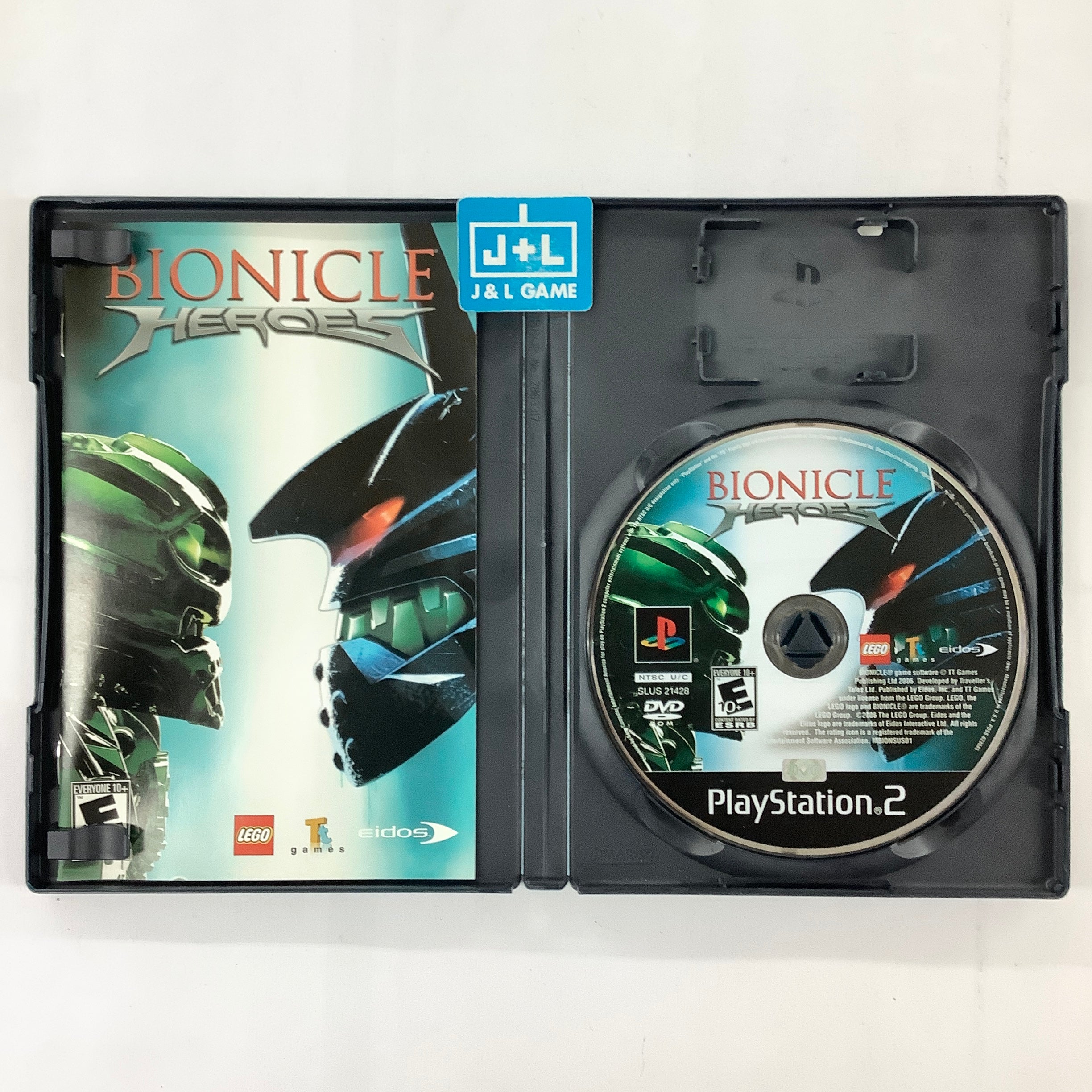Bionicle Heroes - (PS2) PlayStation 2 [Pre-Owned] Video Games Eidos Interactive   