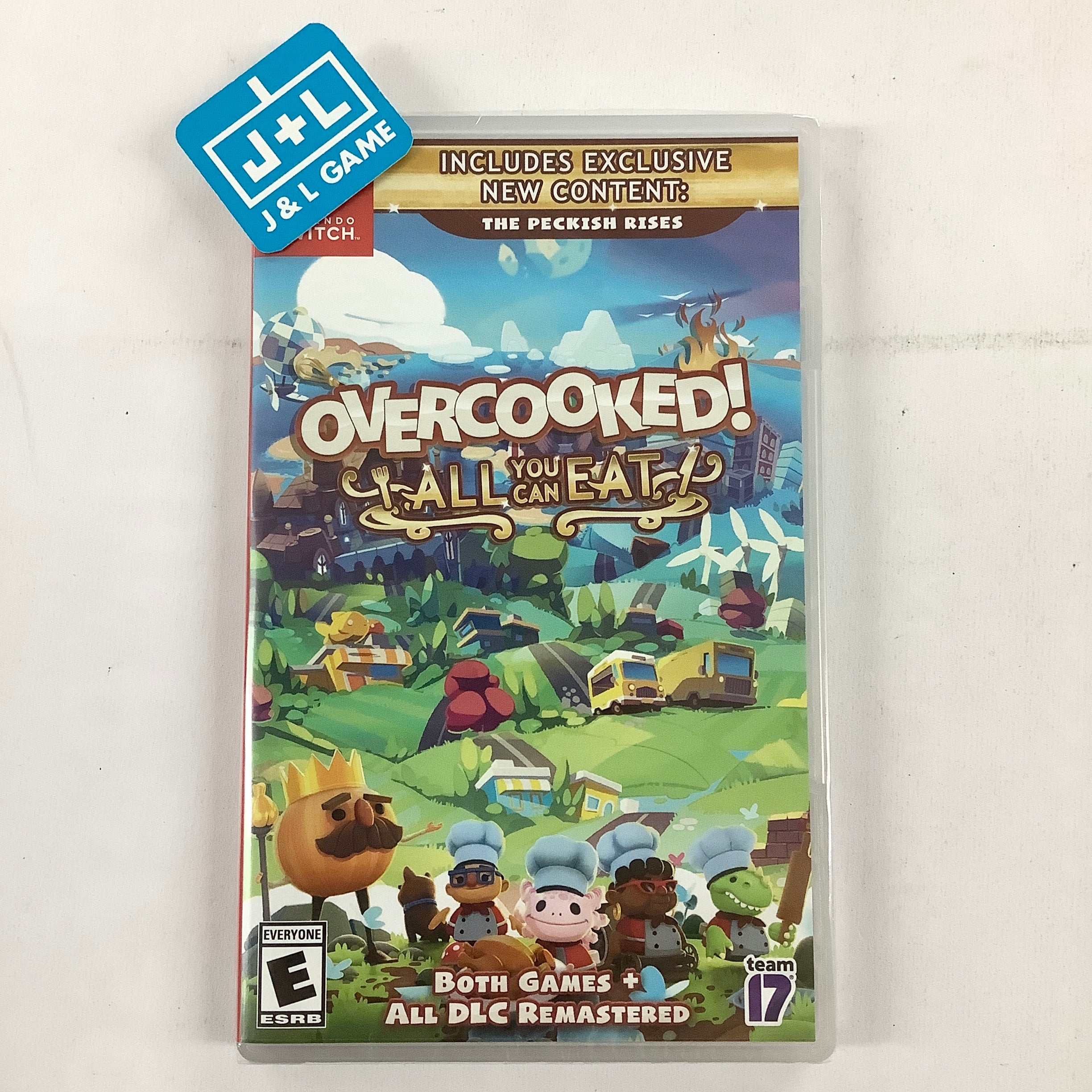 Overcooked! All You Can Eat - (NSW) Nintendo Switch Video Games Team 17   