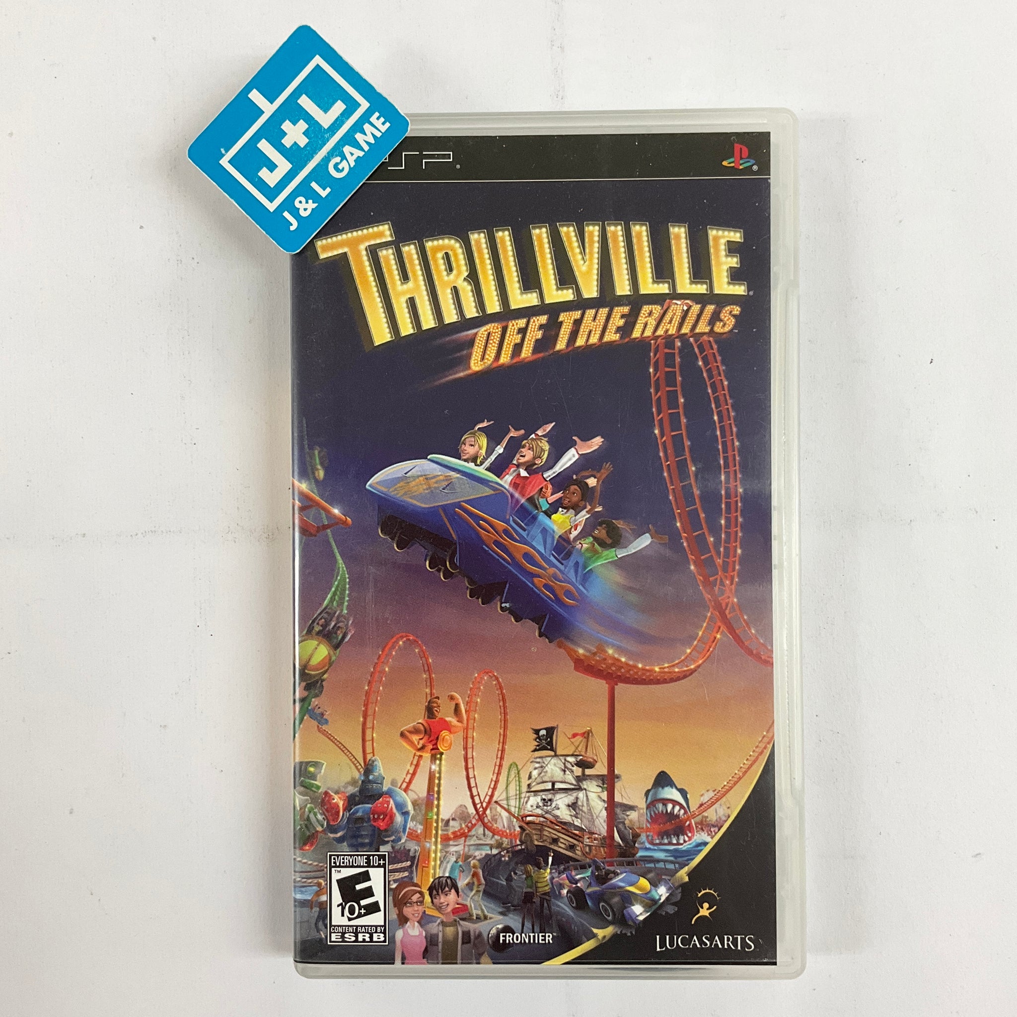 Thrillville: Off the Rails - Sony PSP [Pre-Owned] Video Games LucasArts   