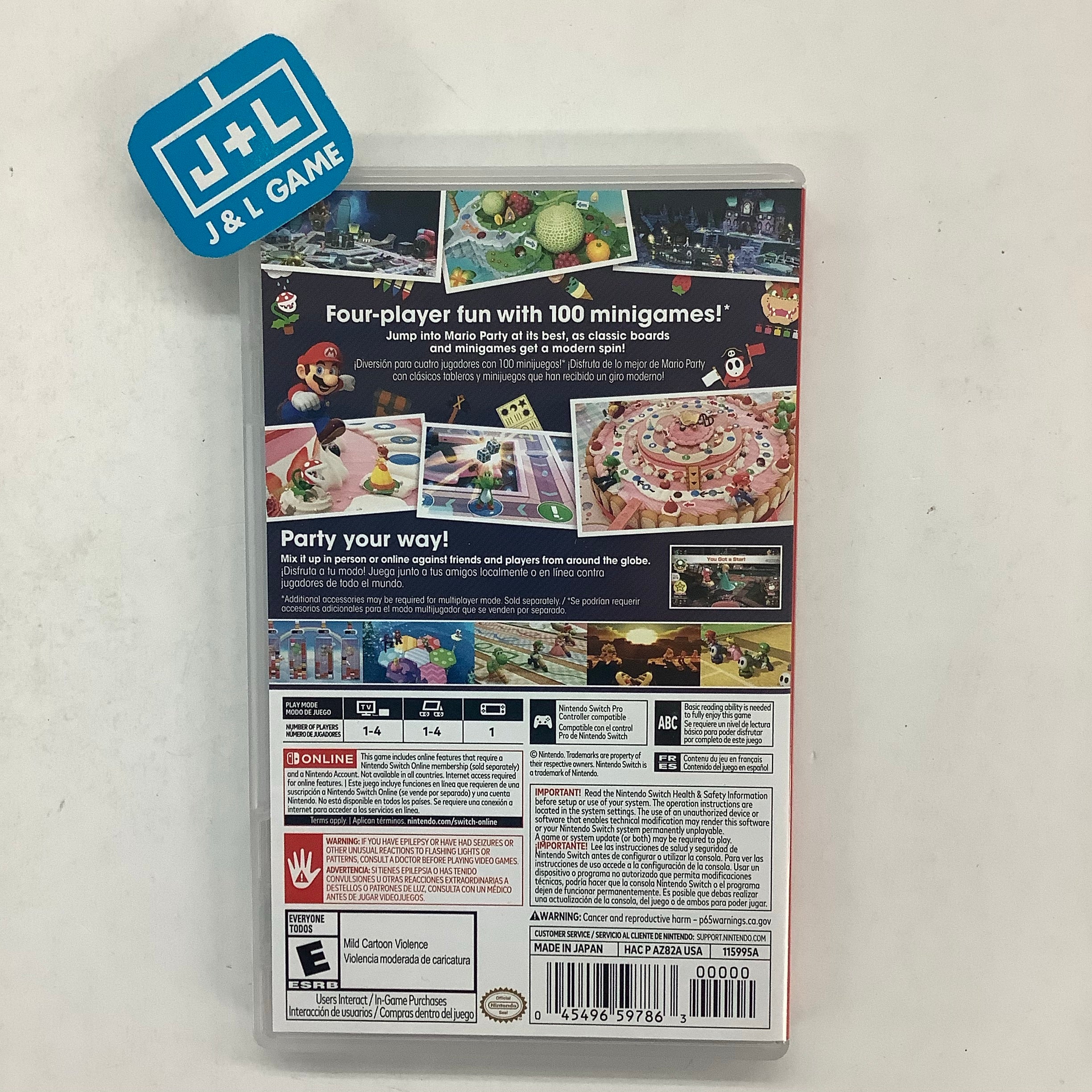 Mario Party Superstars - (NSW) Nintendo Switch [UNBOXING] Video Games Nintendo   