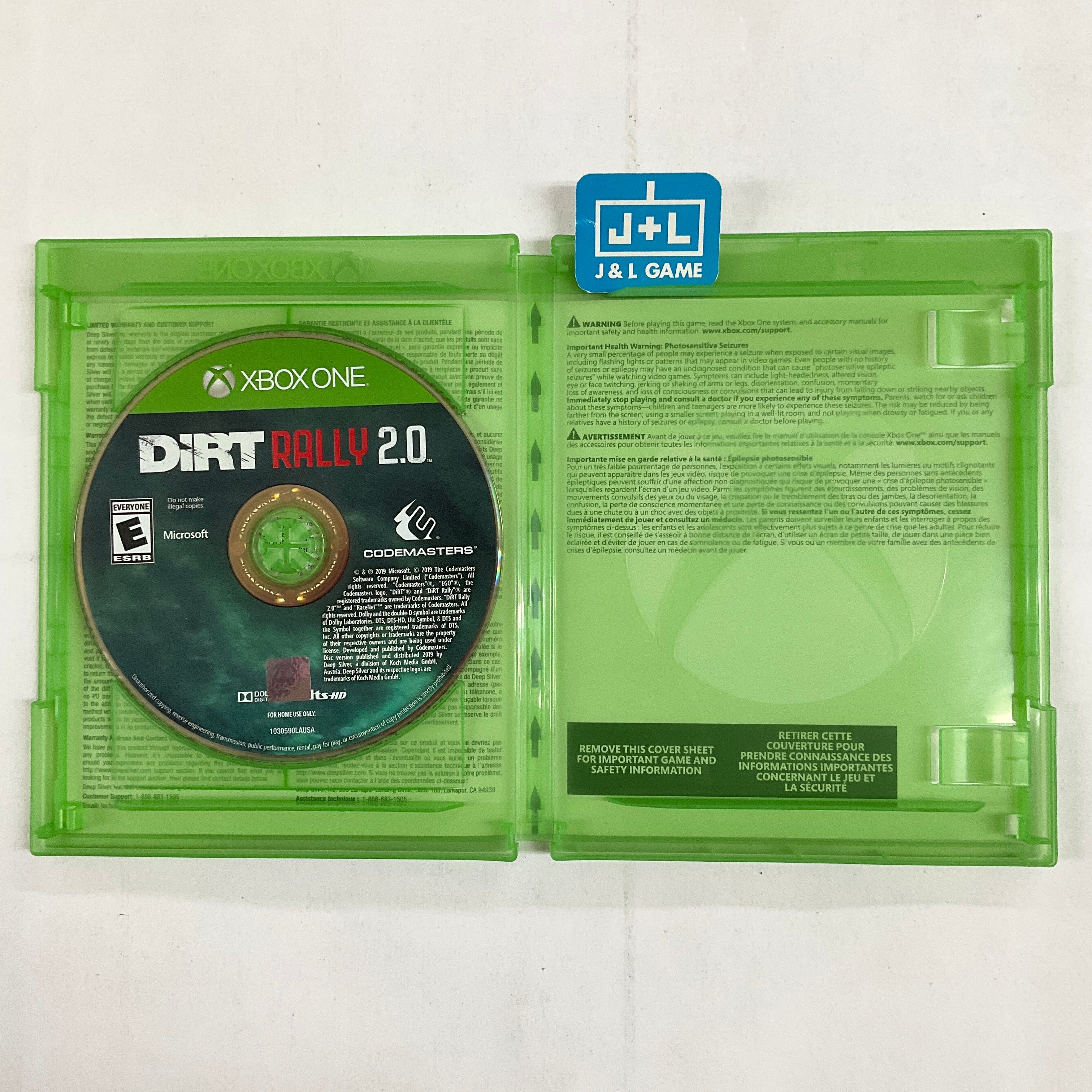 DiRT Rally 2.0 - (XB1) Xbox One [Pre-Owned] Video Games Deep Silver   