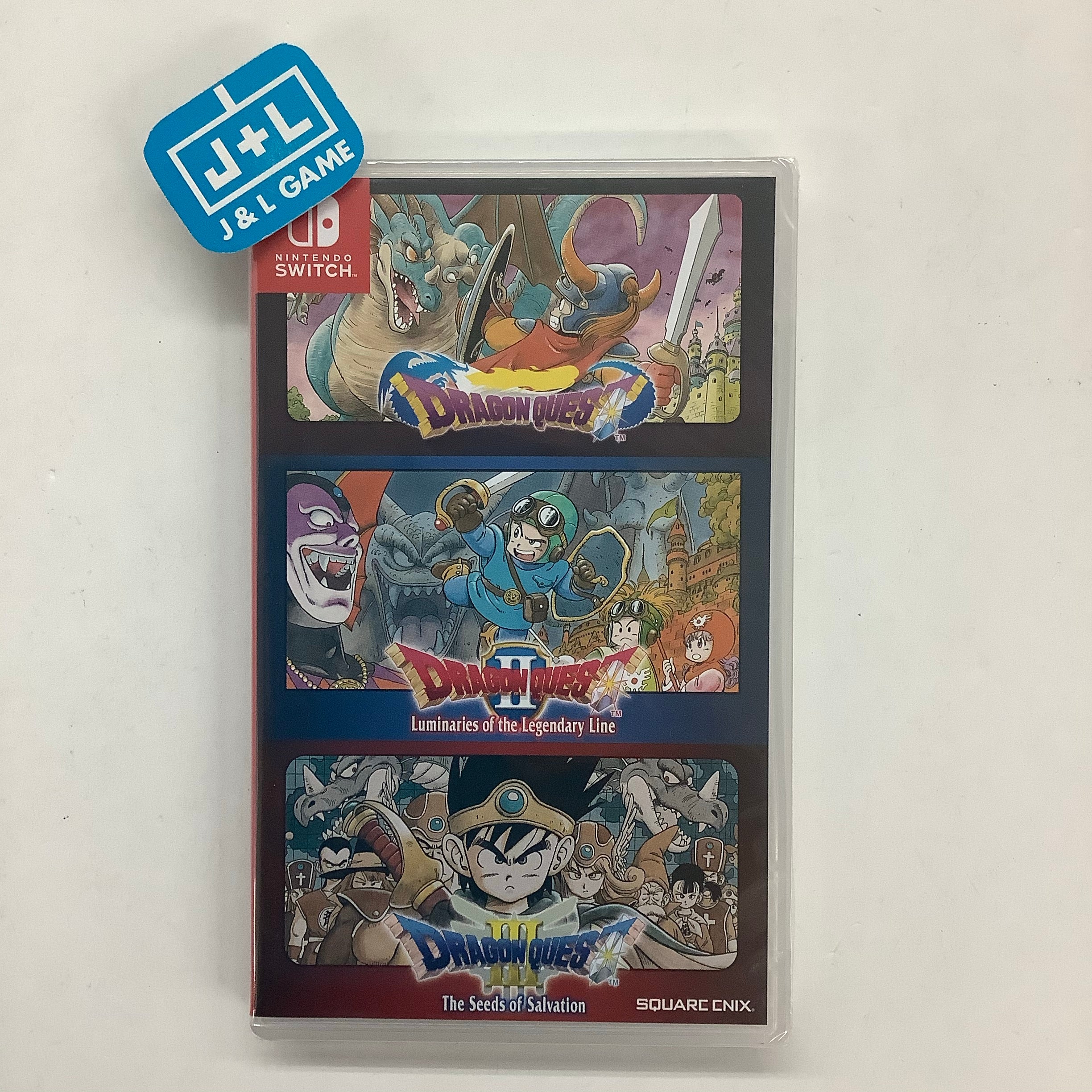 Dragon Quest 1+2+3 Collection - (NSW) Nintendo Switch (Asia Import) Video Games Square Enix   