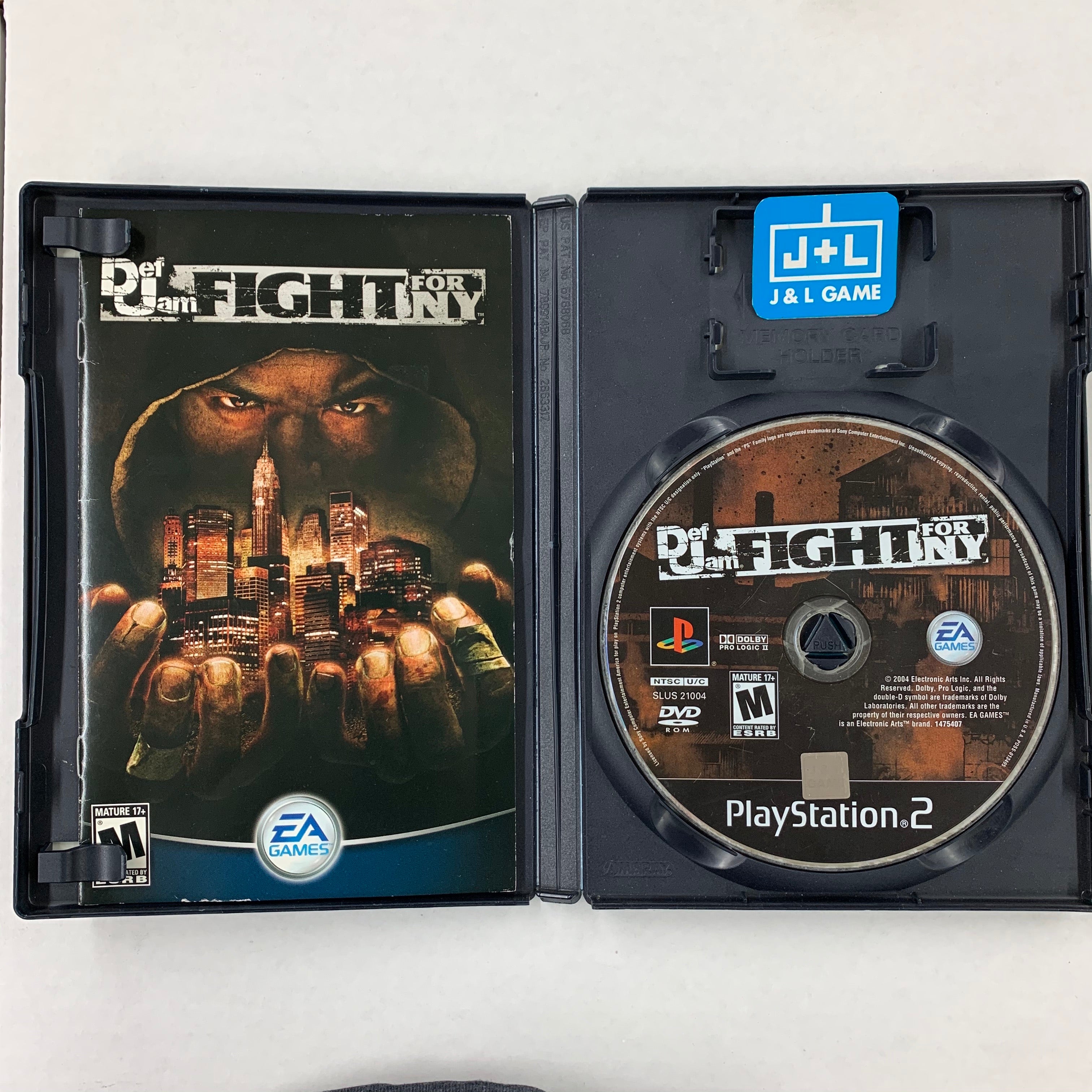 Def Jam: Fight for NY - (PS2) PlayStation 2 [Pre-Owned] Video Games EA Games   