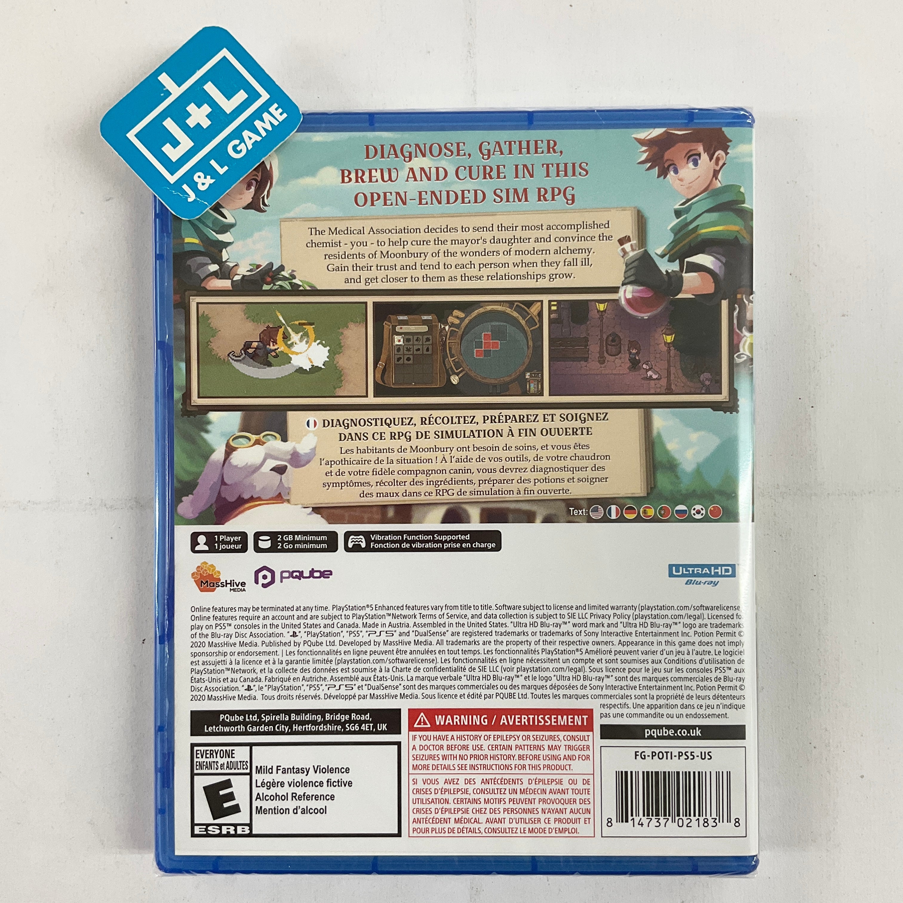 Potion Permit - (PS5) PlayStation 5 Video Games PQube   