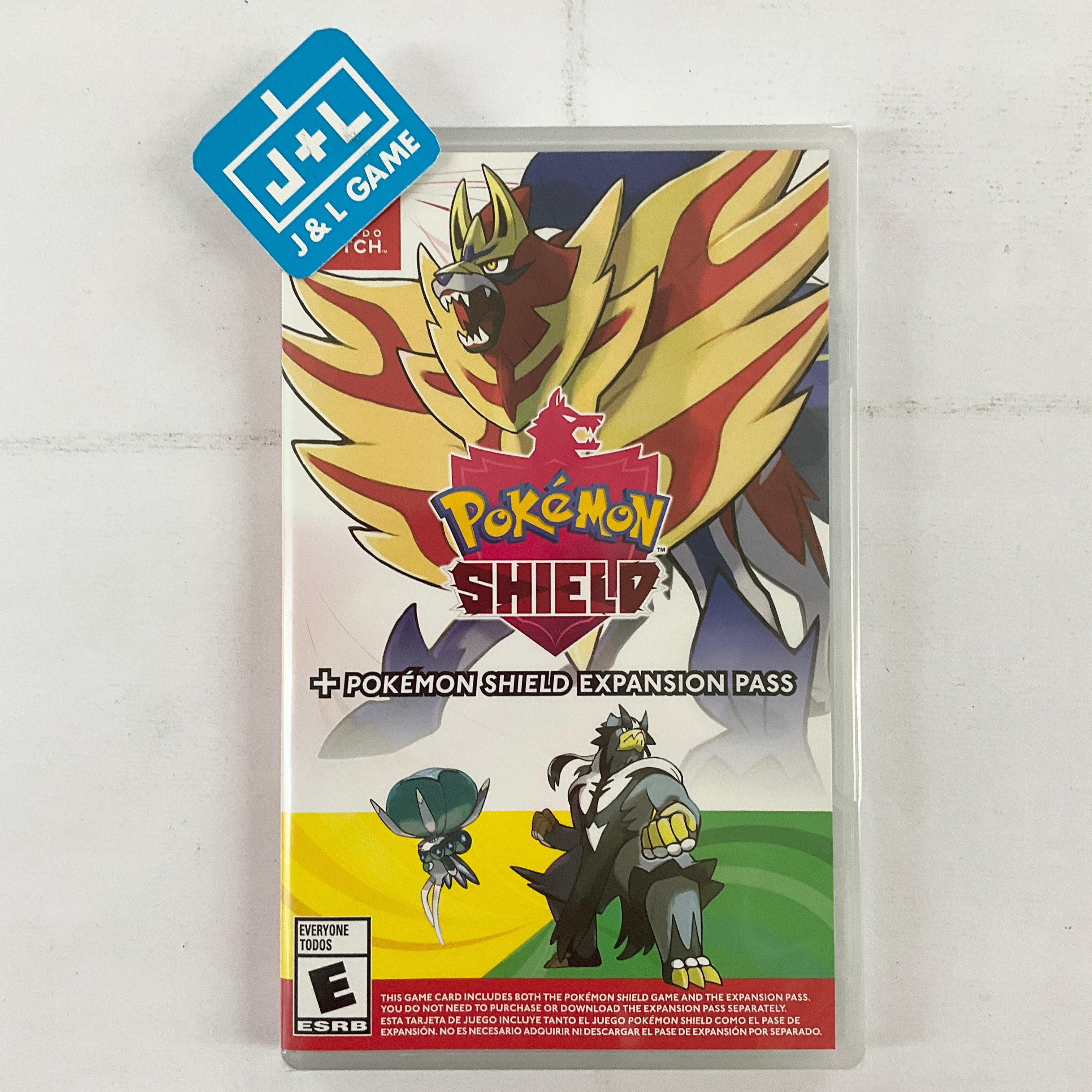 Pokémon Shield + Pokémon Shield Expansion Pass - (NSW) Nintendo Switch Video Games Nintendo   